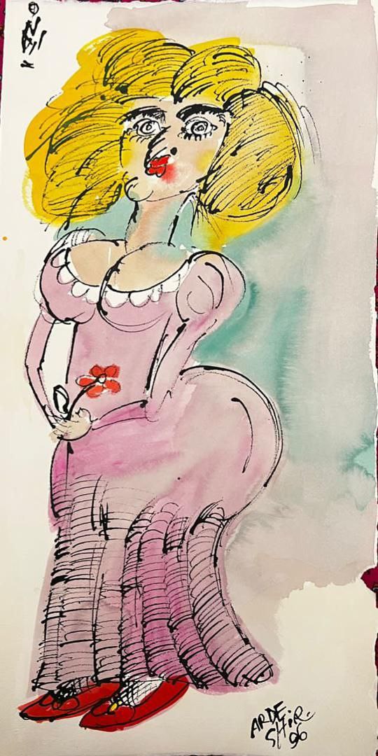 Artwork Untitled by Ardeshir Mohasses Artwork Untitled by Ardeshir Mohasses