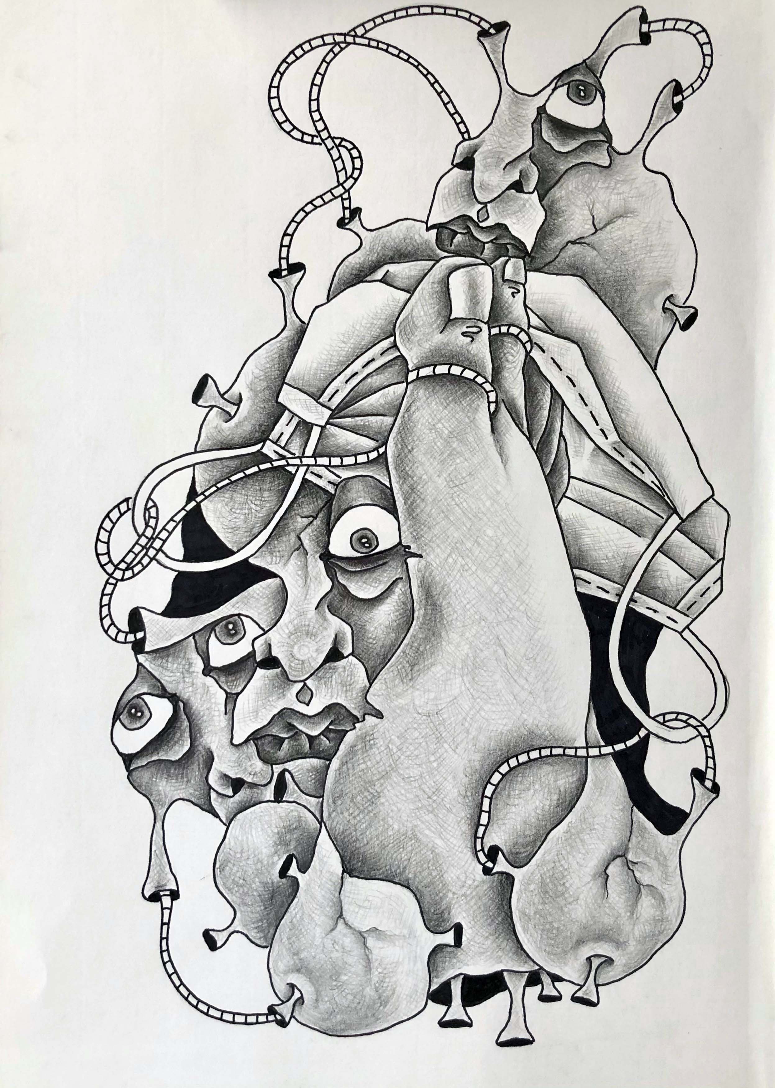 Artwork Blockage 2 by Banafsheh Farisabadi Artwork Blockage 2 by Banafsheh Farisabadi