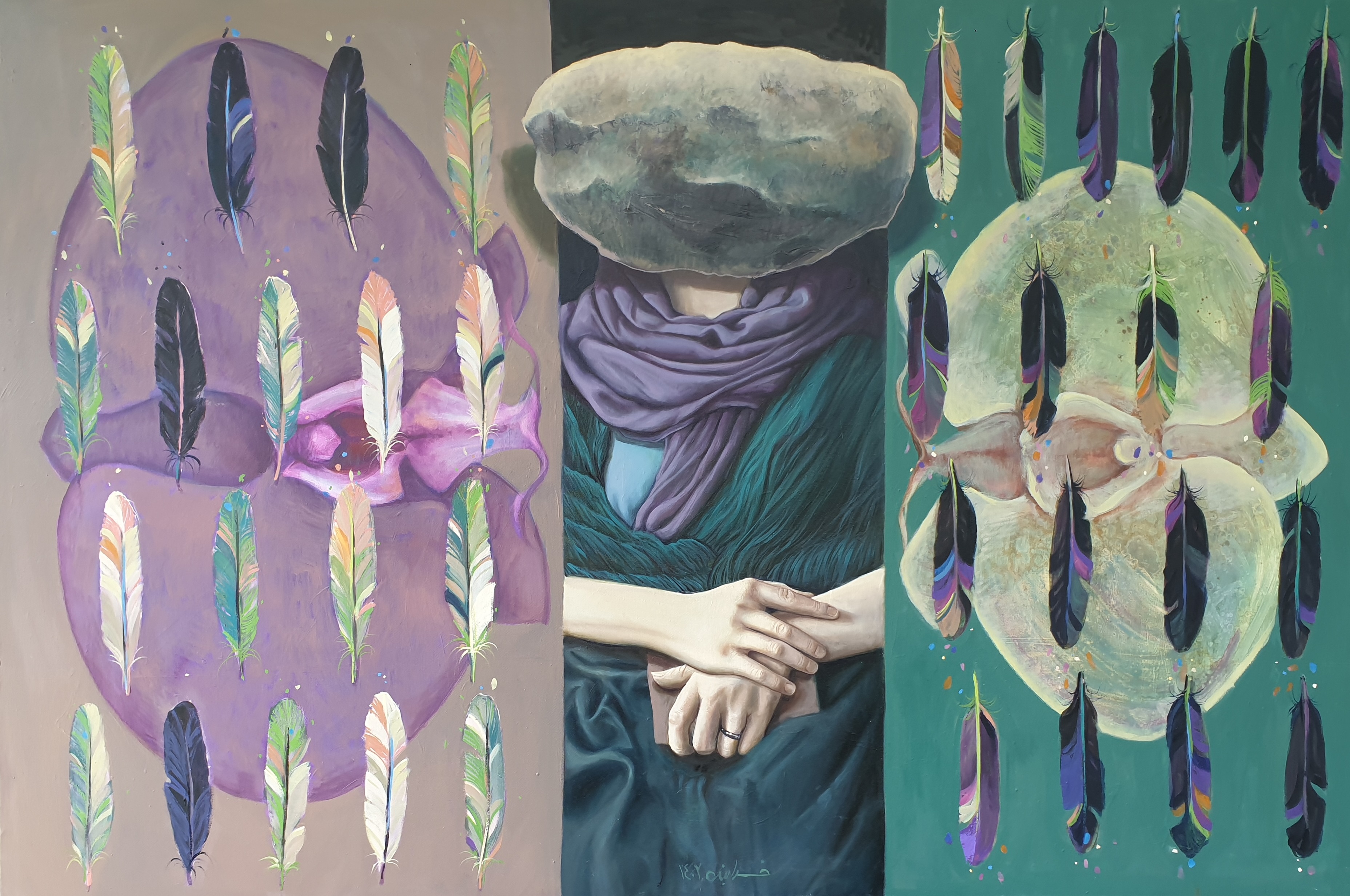 اثر مونالیزا در گلستان از بابک خدابنده اثر مونالیزا در گلستان از بابک خدابنده