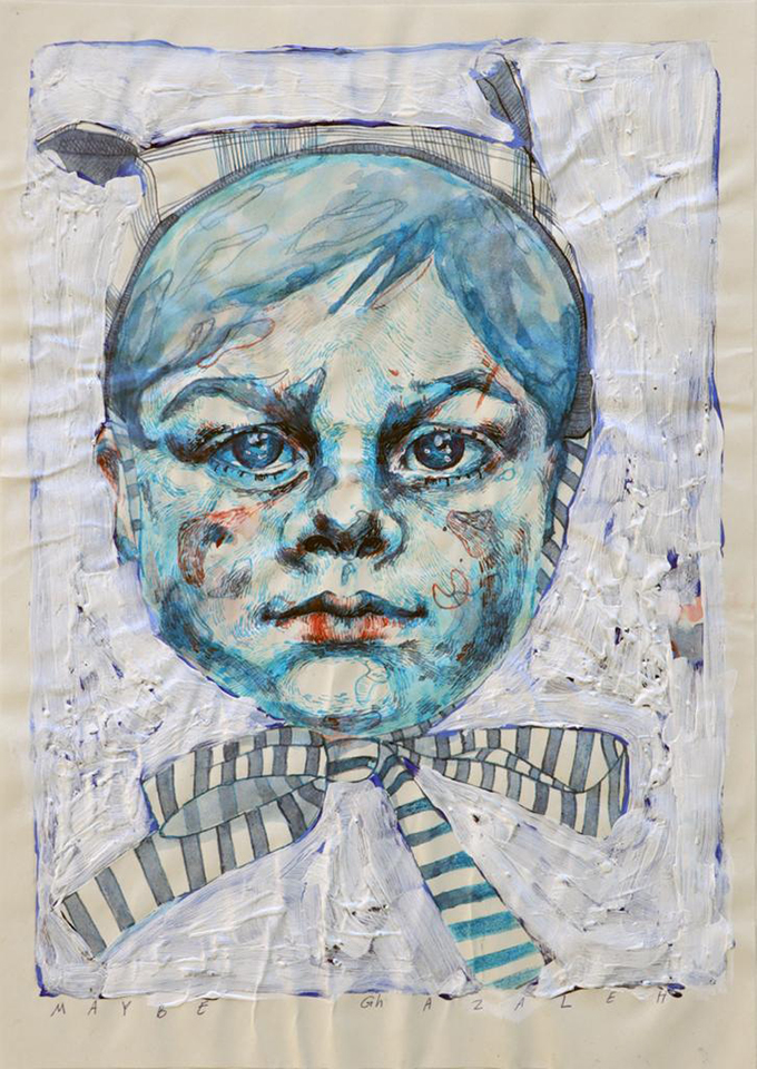 اثر بدون عنوان از غزاله جهان بین اثر بدون عنوان از غزاله جهان بین
