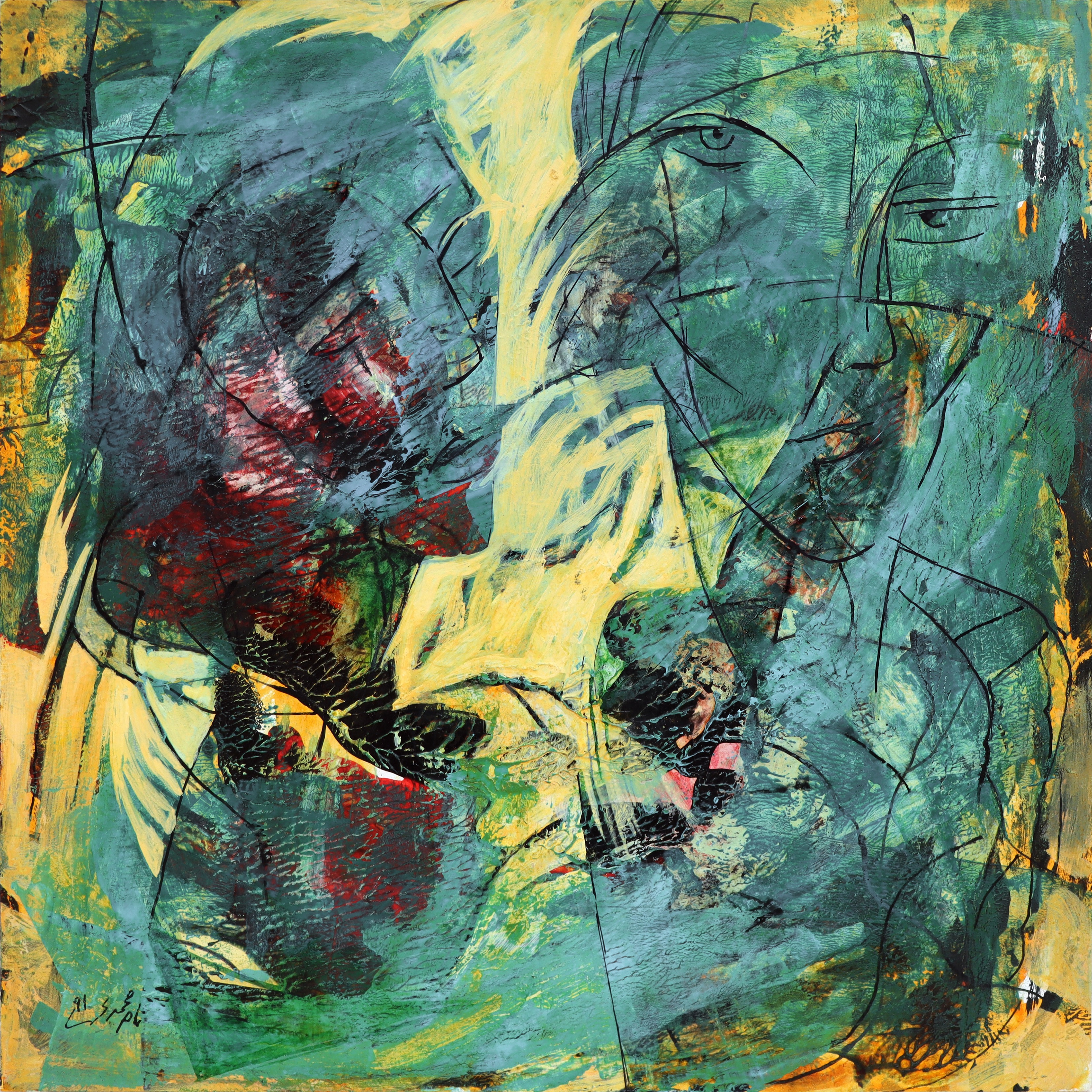 اثر اشعار حافظ ۱۵ از ناصر محمدی اثر اشعار حافظ ۱۵ از ناصر محمدی