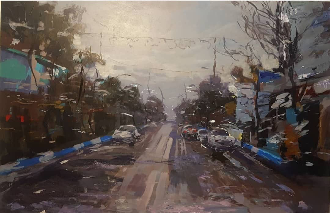 اثر منظره شهری از سید علی سیدانی اثر منظره شهری از سید علی سیدانی