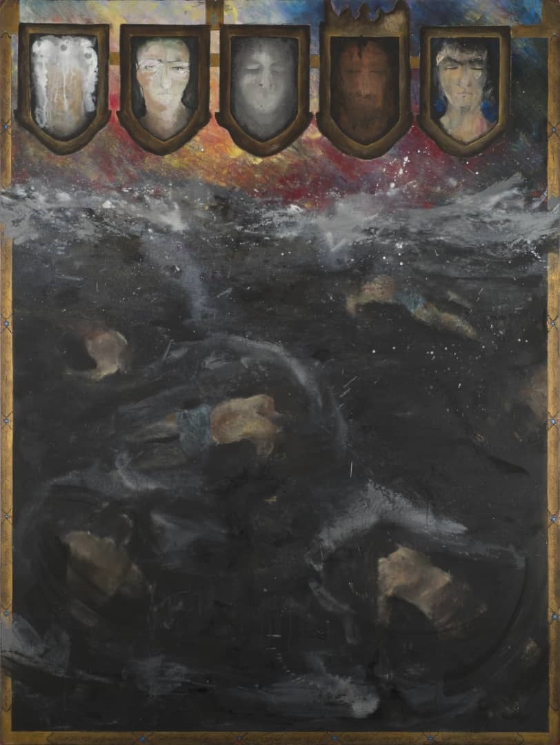 اثر مانچ از مجموعه هفتاد و دو تن از علیرضا آدمبکان اثر مانچ از مجموعه هفتاد و دو تن از علیرضا آدمبکان