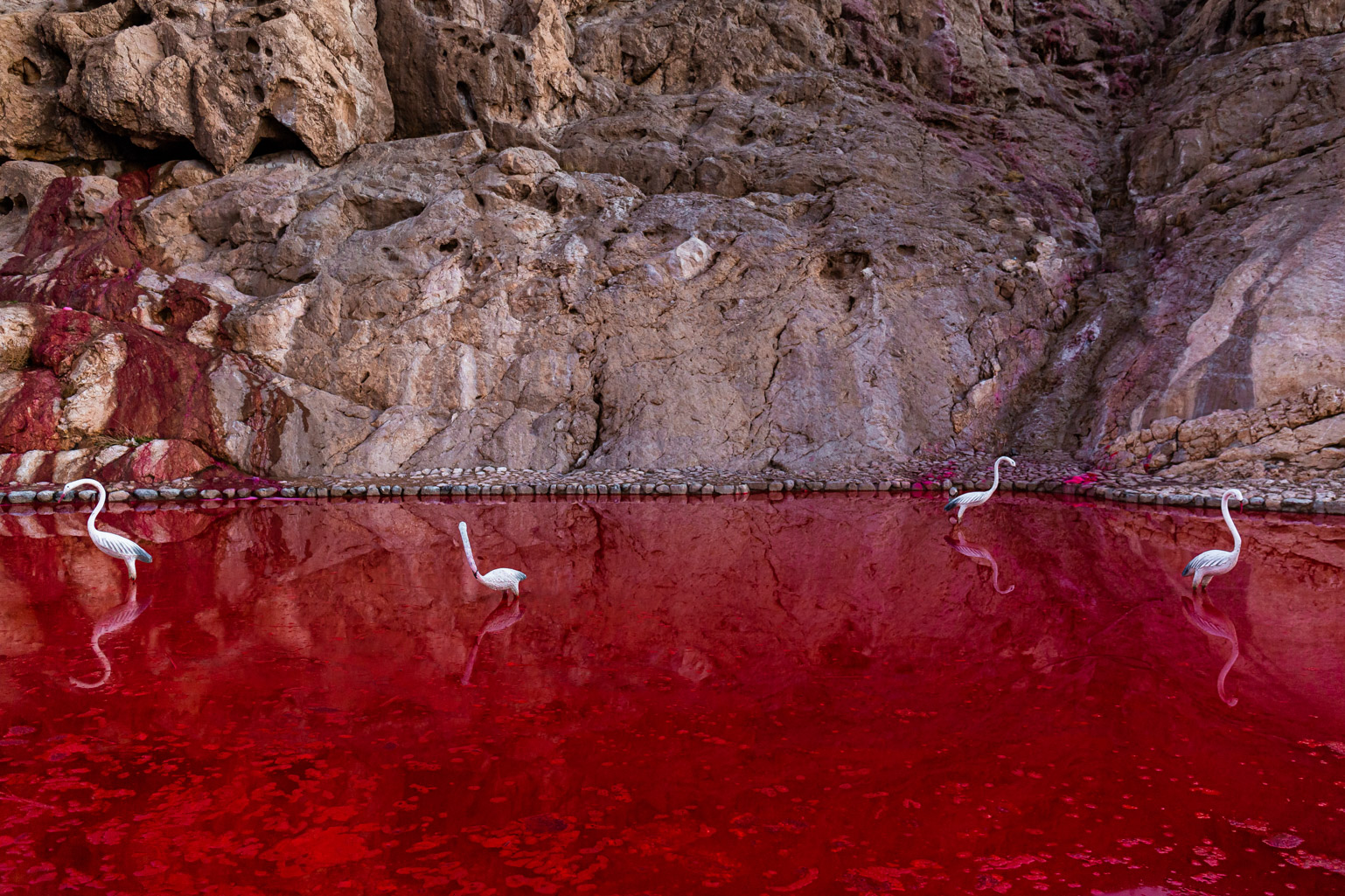 اثر دریاچه سرخ از مجید حجتی (ماهو) اثر دریاچه سرخ از مجید حجتی (ماهو)