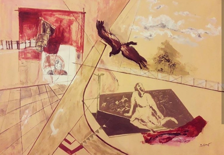 اثر بدون عنوان یک از پگاه منجزی اثر بدون عنوان یک از پگاه منجزی