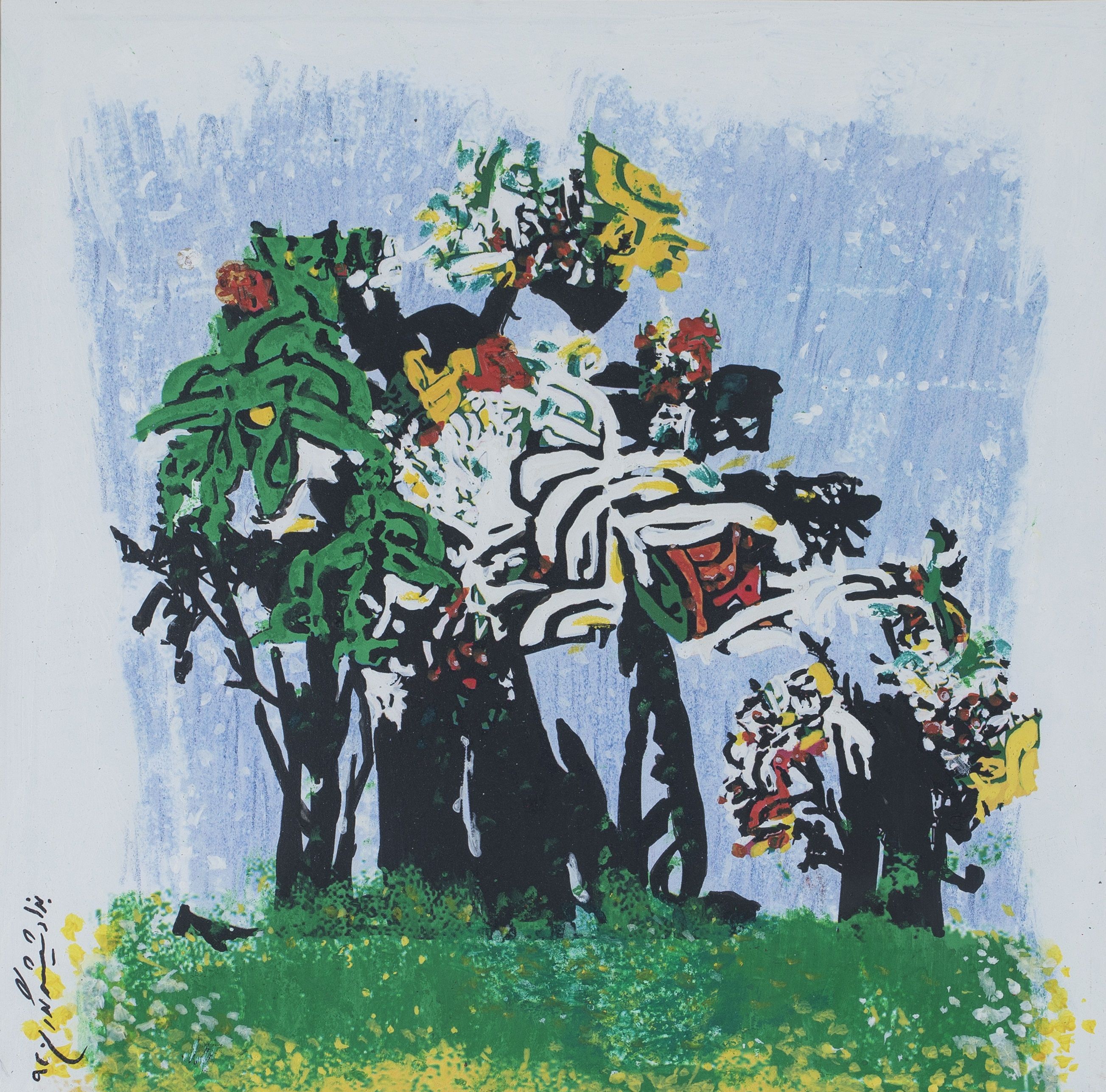 اثر بدون عنوان از بهزاد شیشه گران اثر بدون عنوان از بهزاد شیشه گران