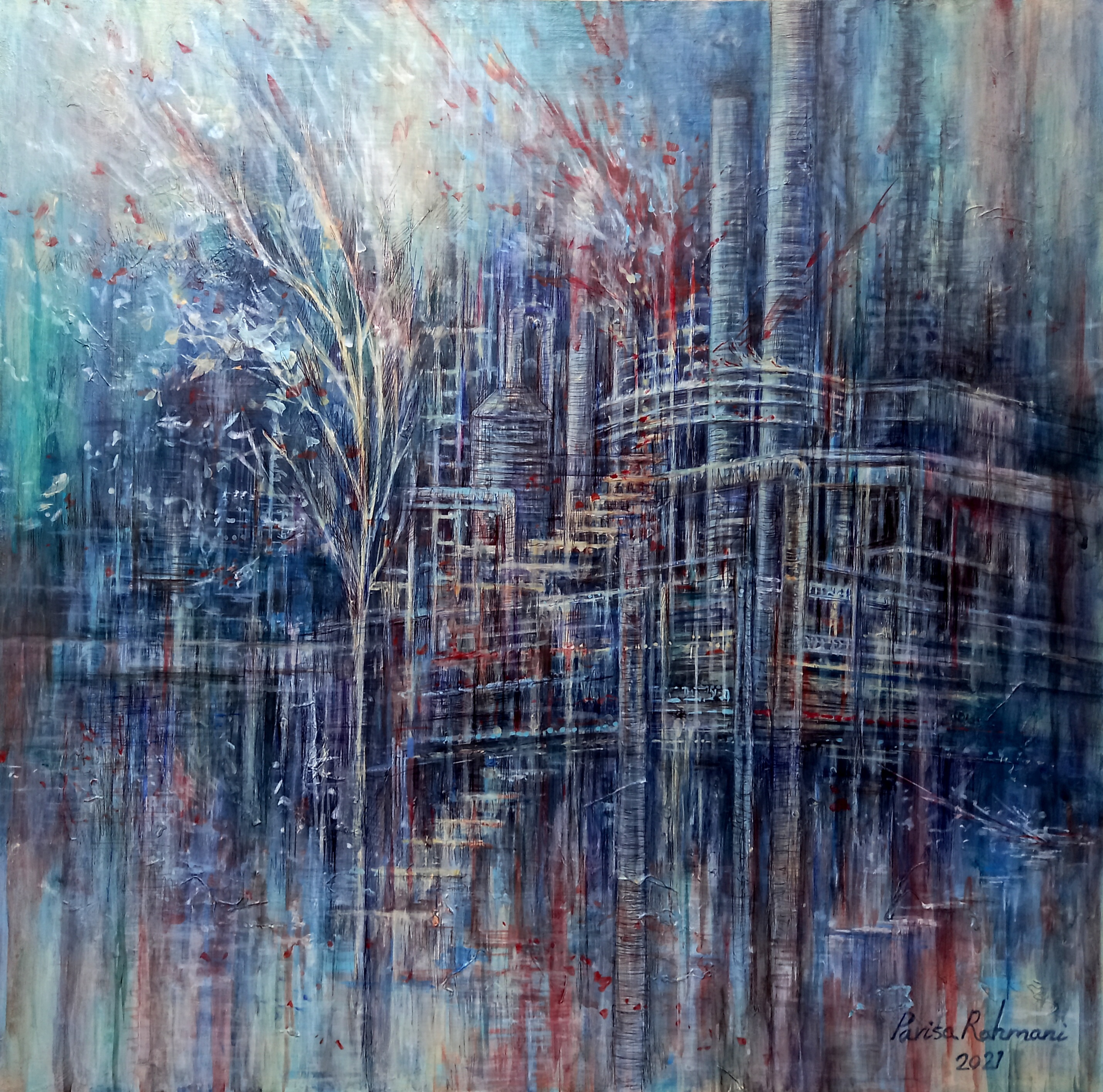 اثر بدون عنوان ۱۴ از پریسا رحمانی اثر بدون عنوان ۱۴ از پریسا رحمانی