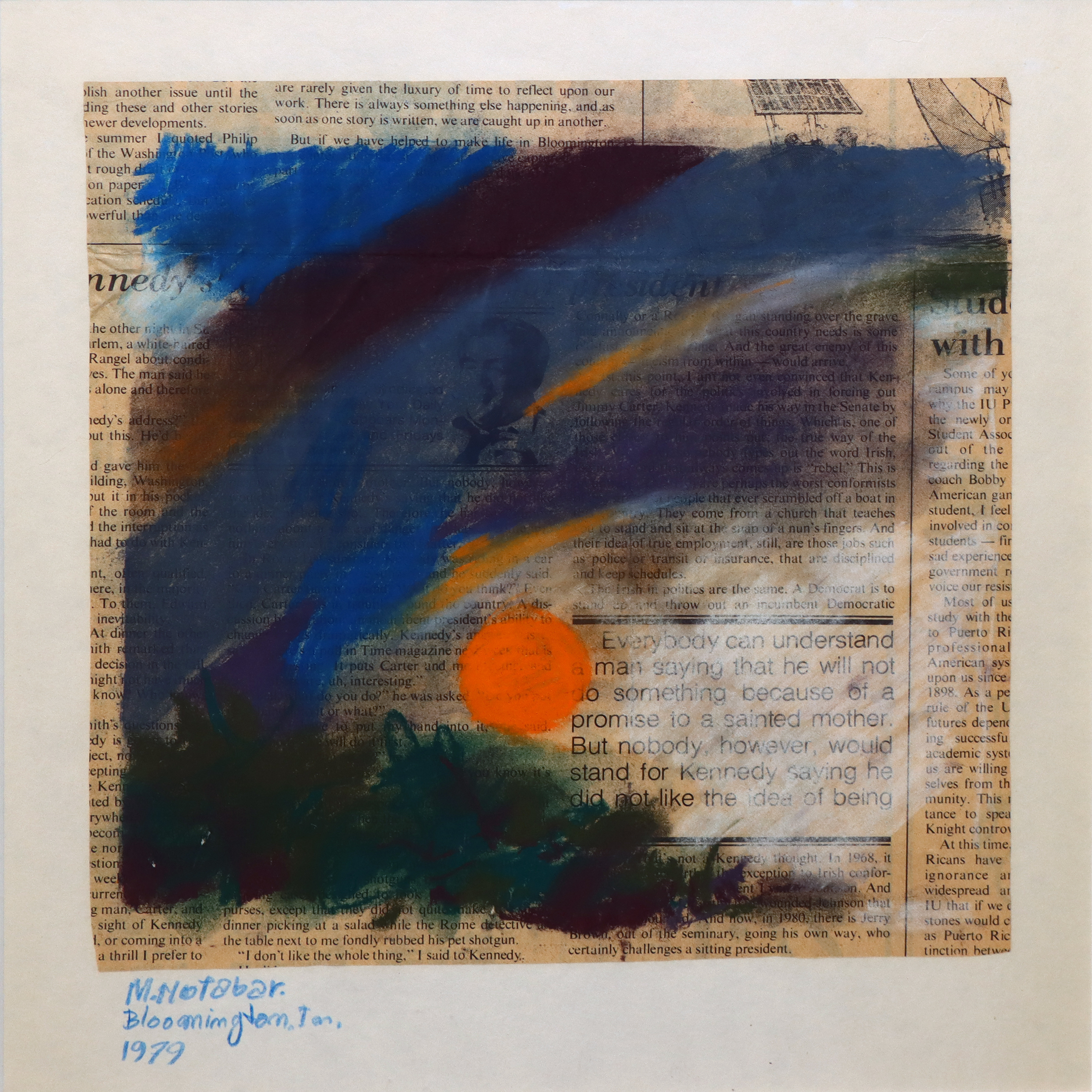 Artwork Untitled by Manouchehr Motabar Artwork Untitled by Manouchehr Motabar