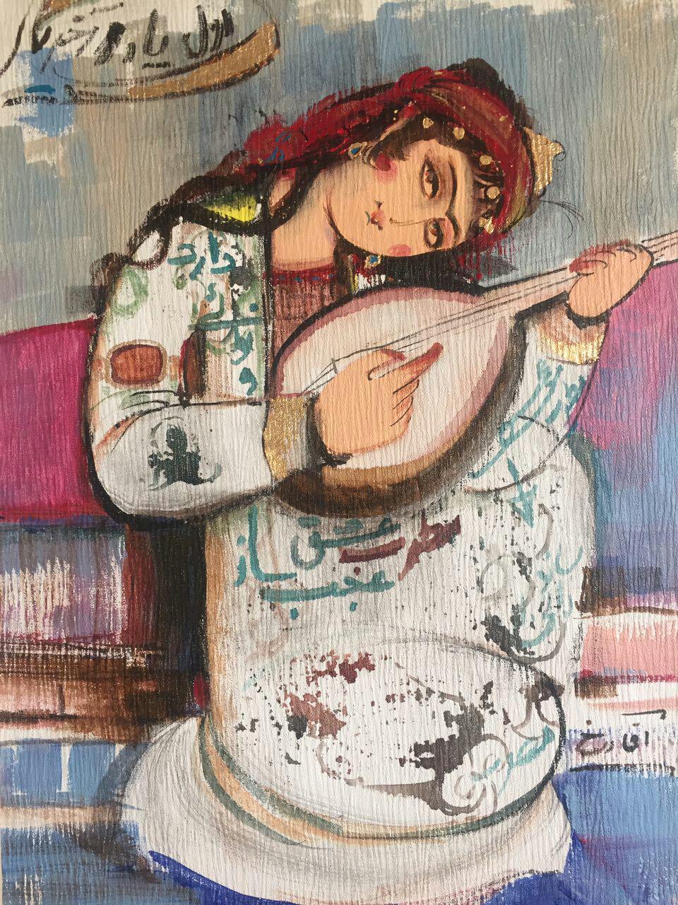 Artwork Untitled by Gholamhosein Agharokh Artwork Untitled by Gholamhosein Agharokh