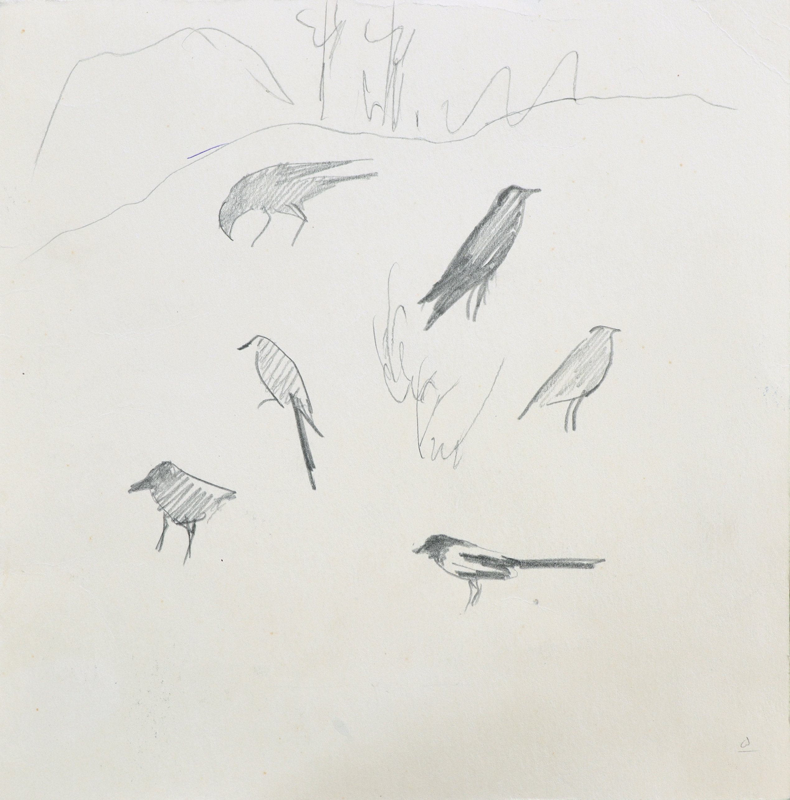 Artwork Untitled by Sohrab Sepehri Artwork Untitled by Sohrab Sepehri