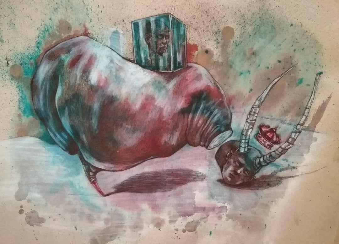 اثر بدون عنوان از احسان ضیاء بروجنی اثر بدون عنوان از احسان ضیاء بروجنی