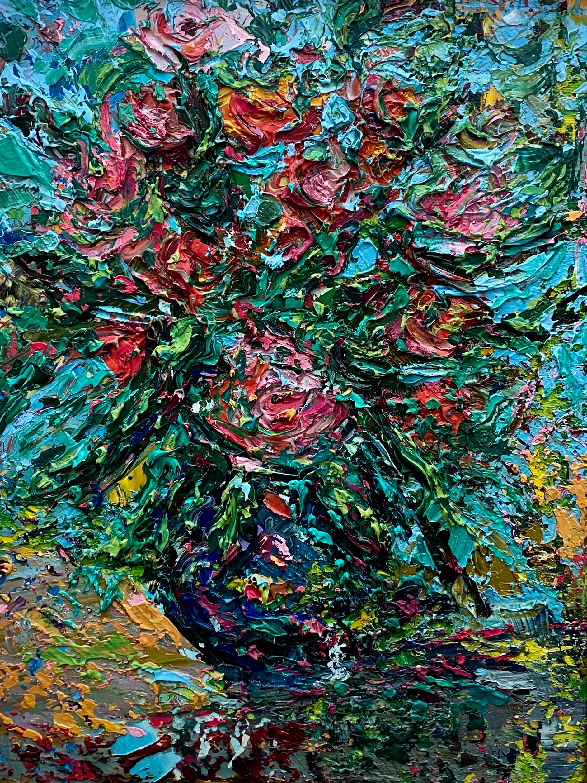 Artwork takes the pulse of the flowers by sohil gholami Artwork takes the pulse of the flowers by sohil gholami