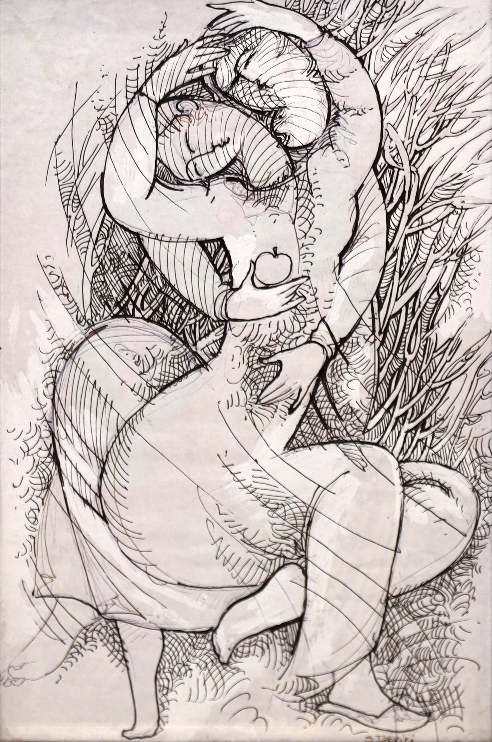 اثر بدون عنوان از صادق تبریزی اثر بدون عنوان از صادق تبریزی