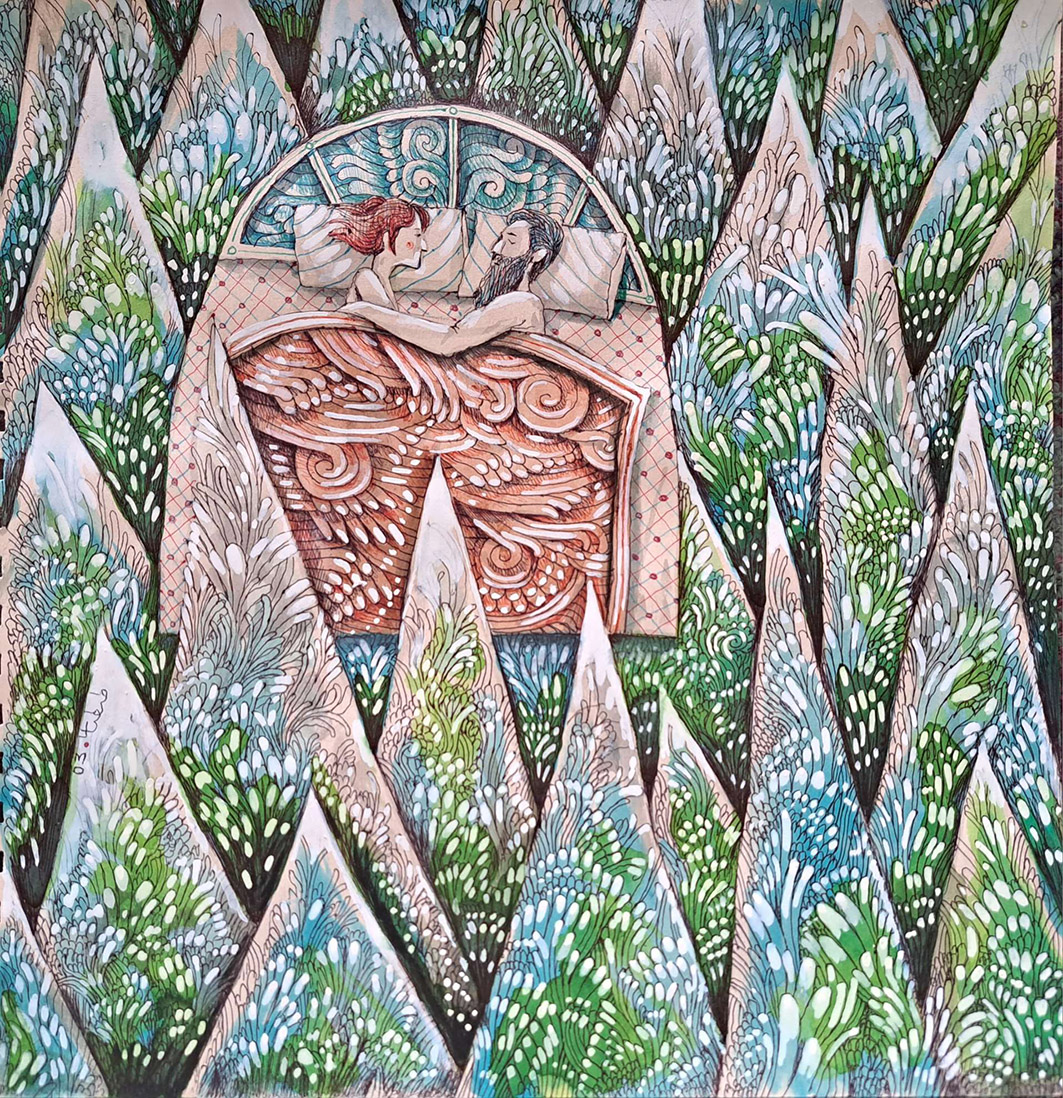 اثر خواب کوهستان از کمال طباطبائی اثر خواب کوهستان از کمال طباطبائی