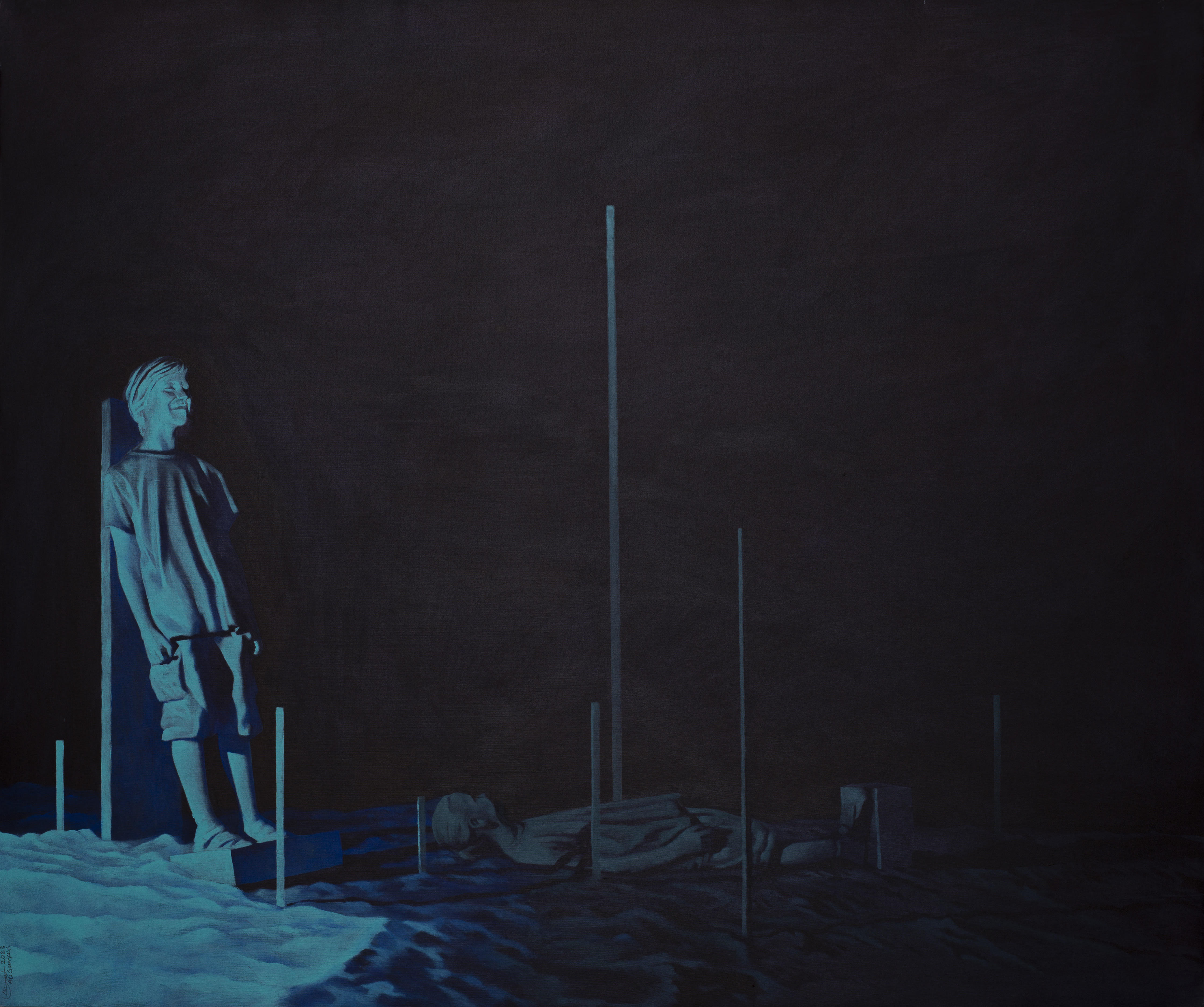 اثر بدون عنوان از علی گنجوی اثر بدون عنوان از علی گنجوی