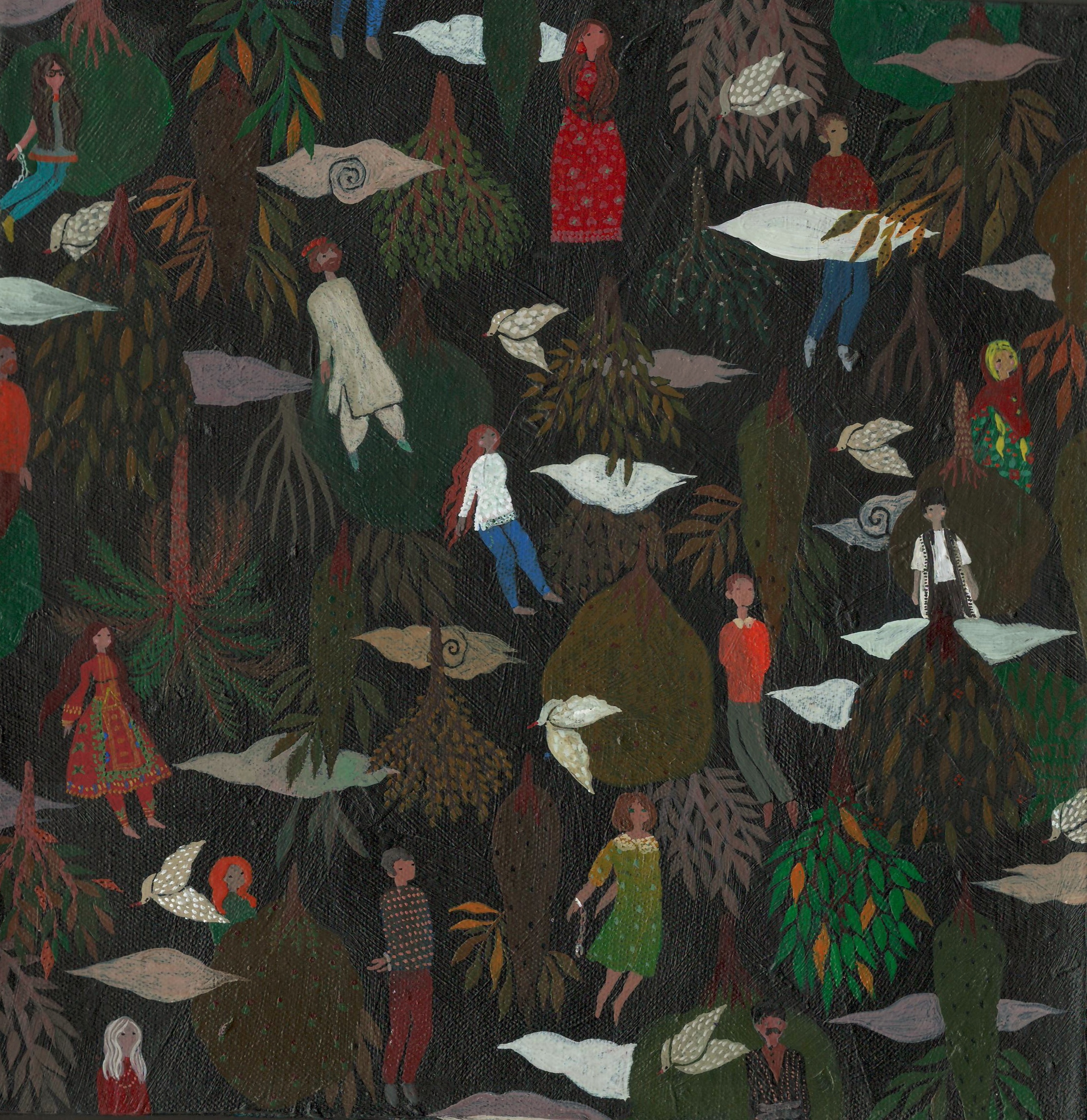 Artwork We will grow up (domeday) by najla mahdavi ashraf Artwork We will grow up (domeday) by najla mahdavi ashraf