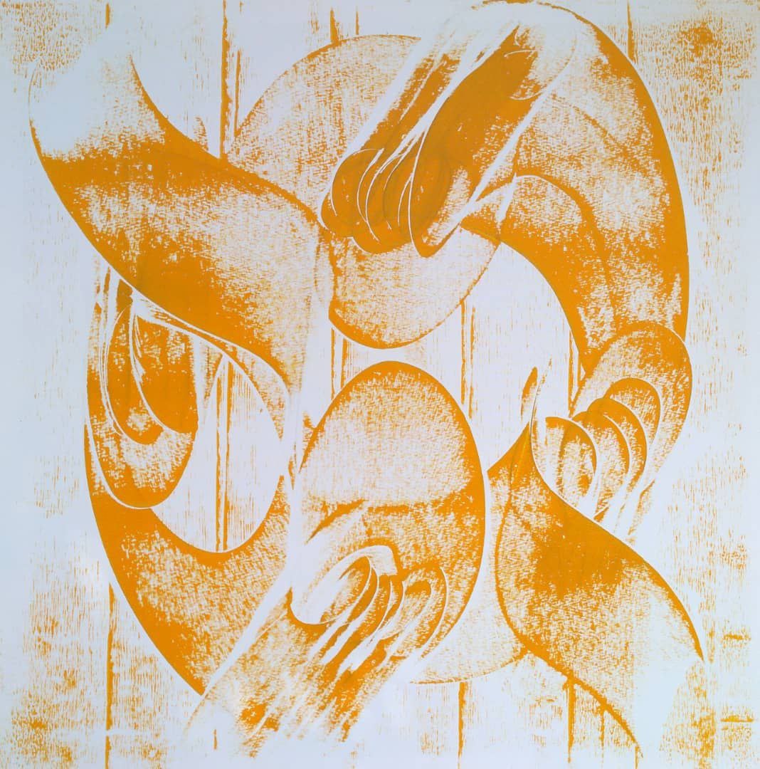 اثر بدون عنوان از بهرام حنفی اثر بدون عنوان از بهرام حنفی