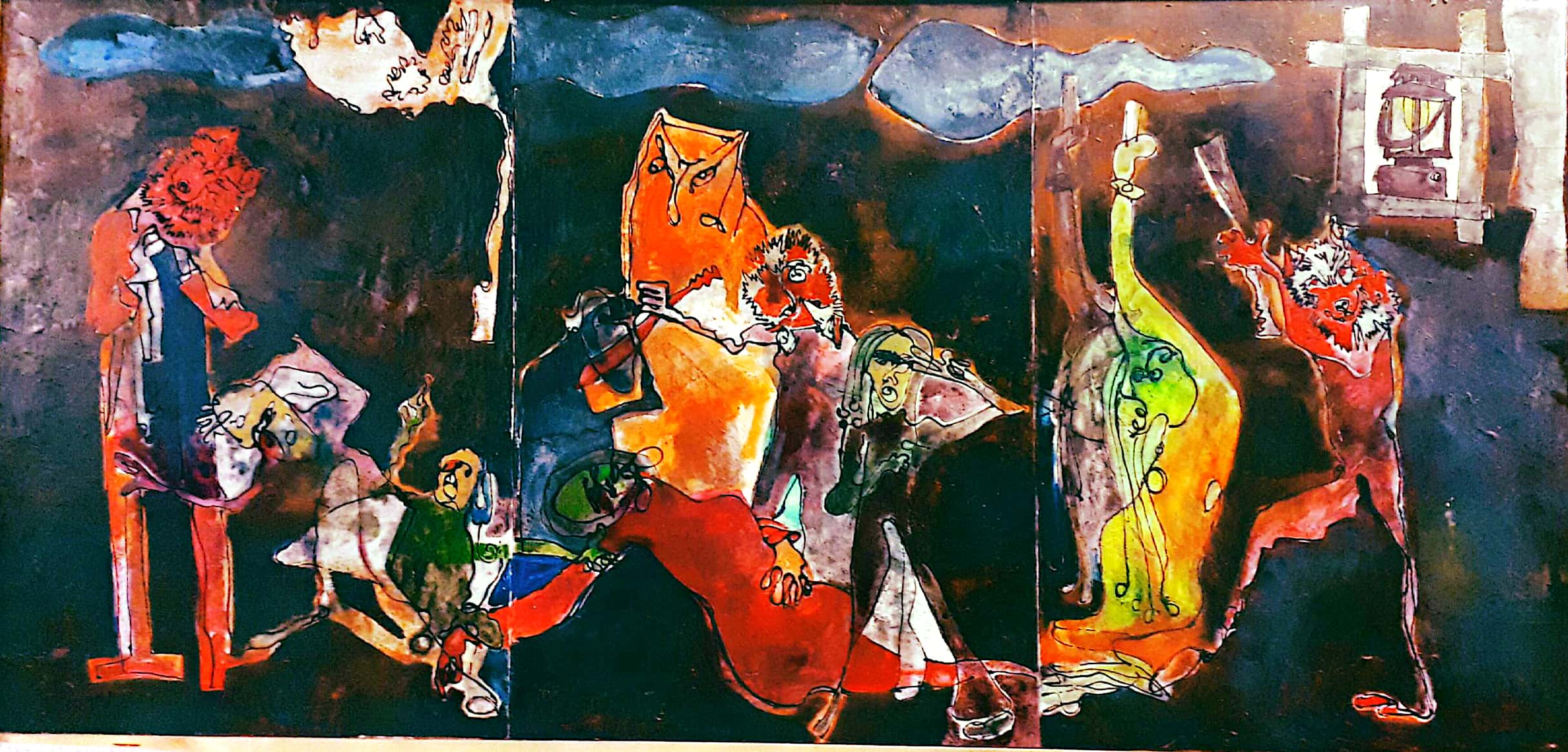 اثر شبی که ماه کامل شد از سمیرا عمارتی اثر شبی که ماه کامل شد از سمیرا عمارتی