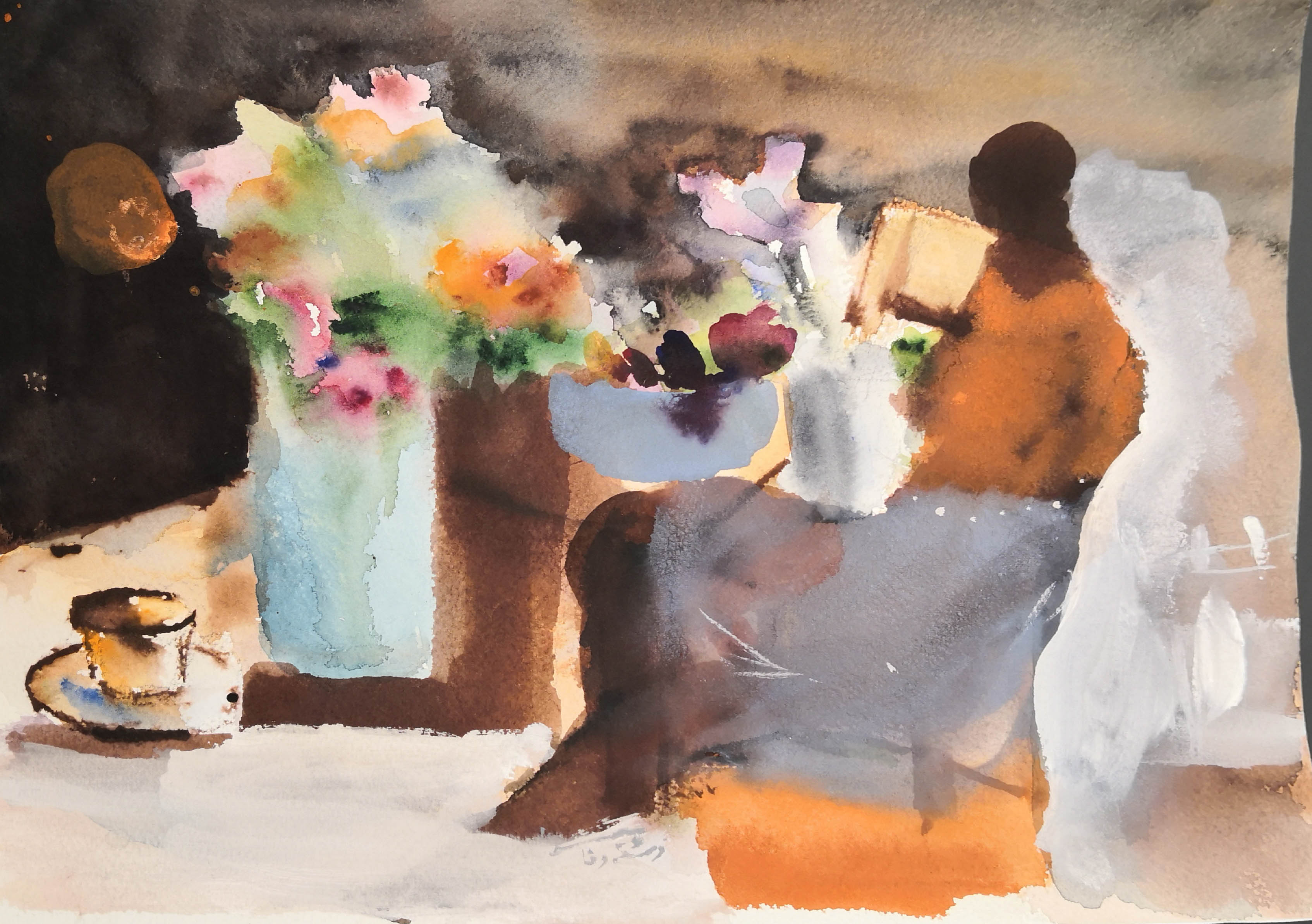 اثر بدون عنوان از فرشته وفائی اثر بدون عنوان از فرشته وفائی