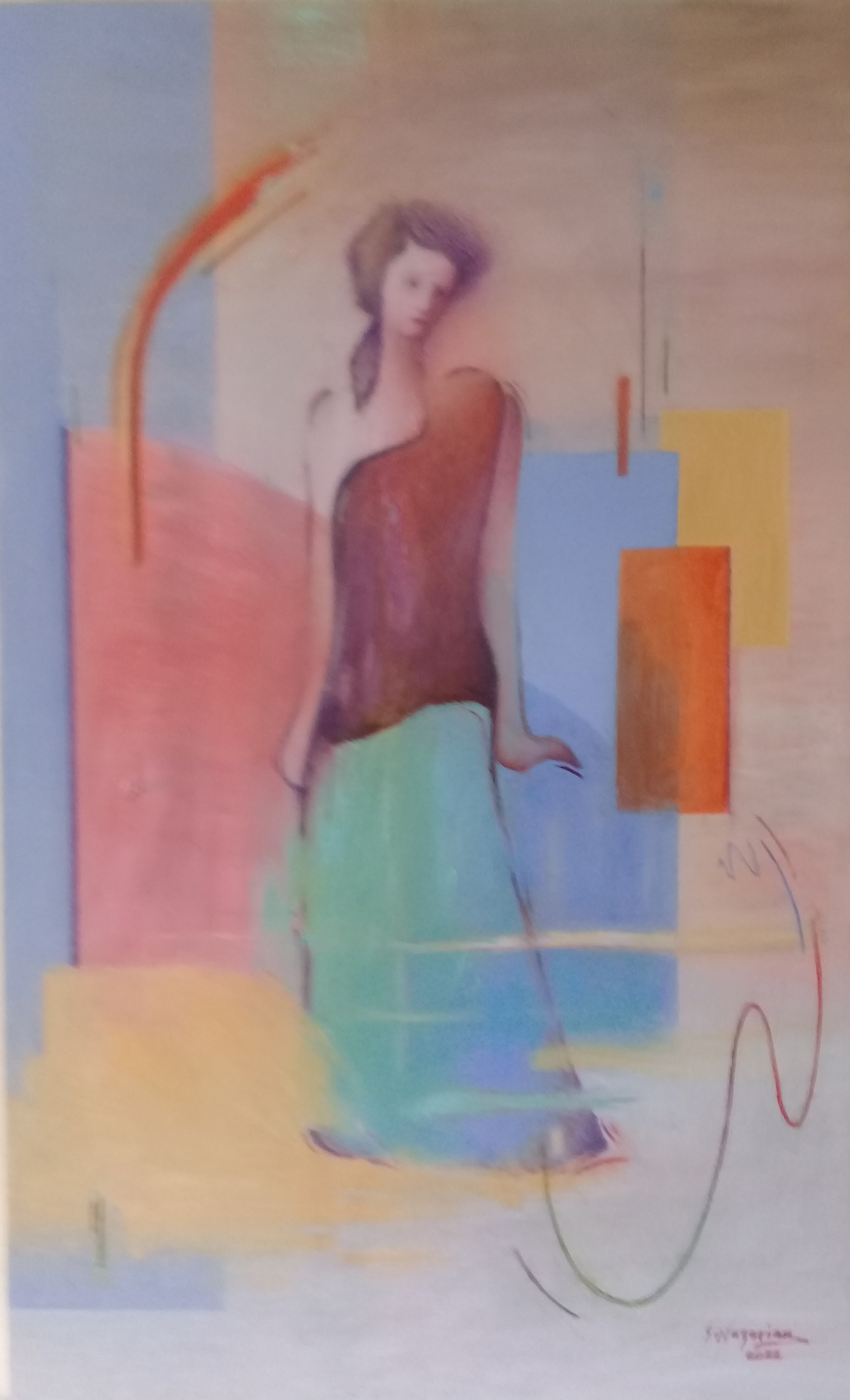 اثر بدون عنوان از سلیم ناظریان اثر بدون عنوان از سلیم ناظریان