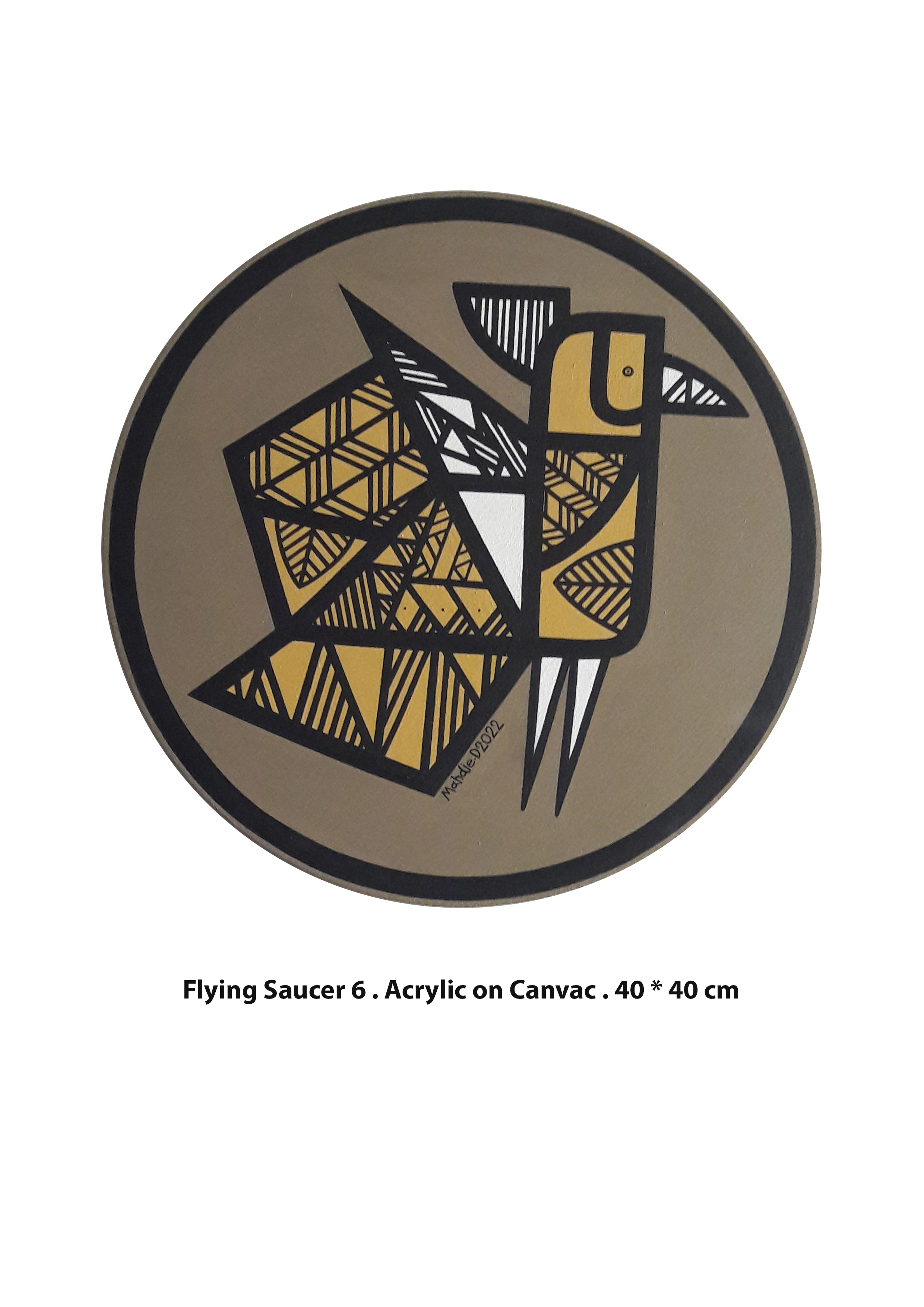 Artwork Flying Saucer 7 by Mahdie Doostvandi Artwork Flying Saucer 7 by Mahdie Doostvandi