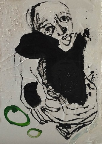 Artwork Portrait fourteen by kiana rashidi Artwork Portrait fourteen by kiana rashidi