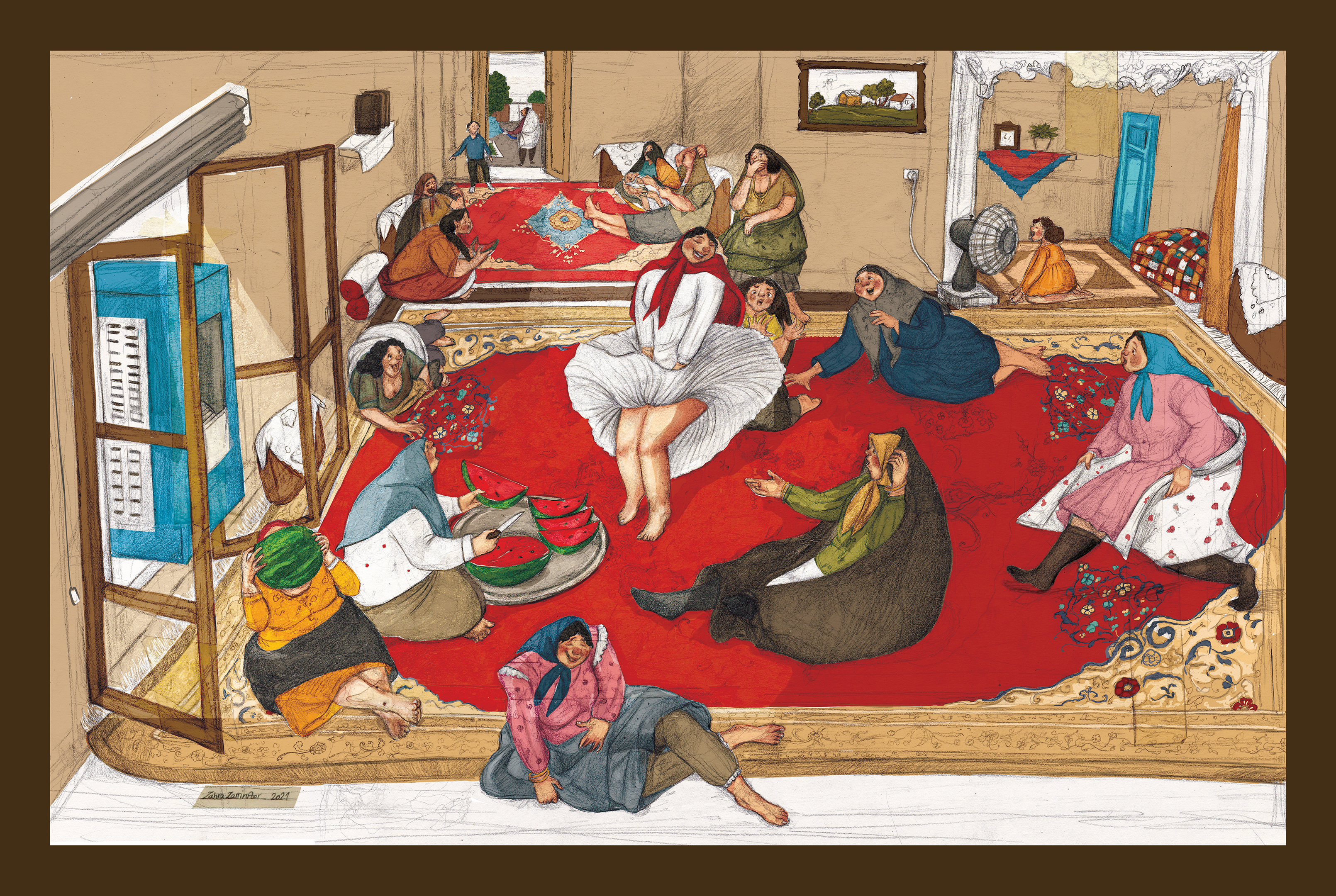 یک عصر تابستانی | | فروش آثار هنری یک عصر تابستانی | | فروش آثار هنری