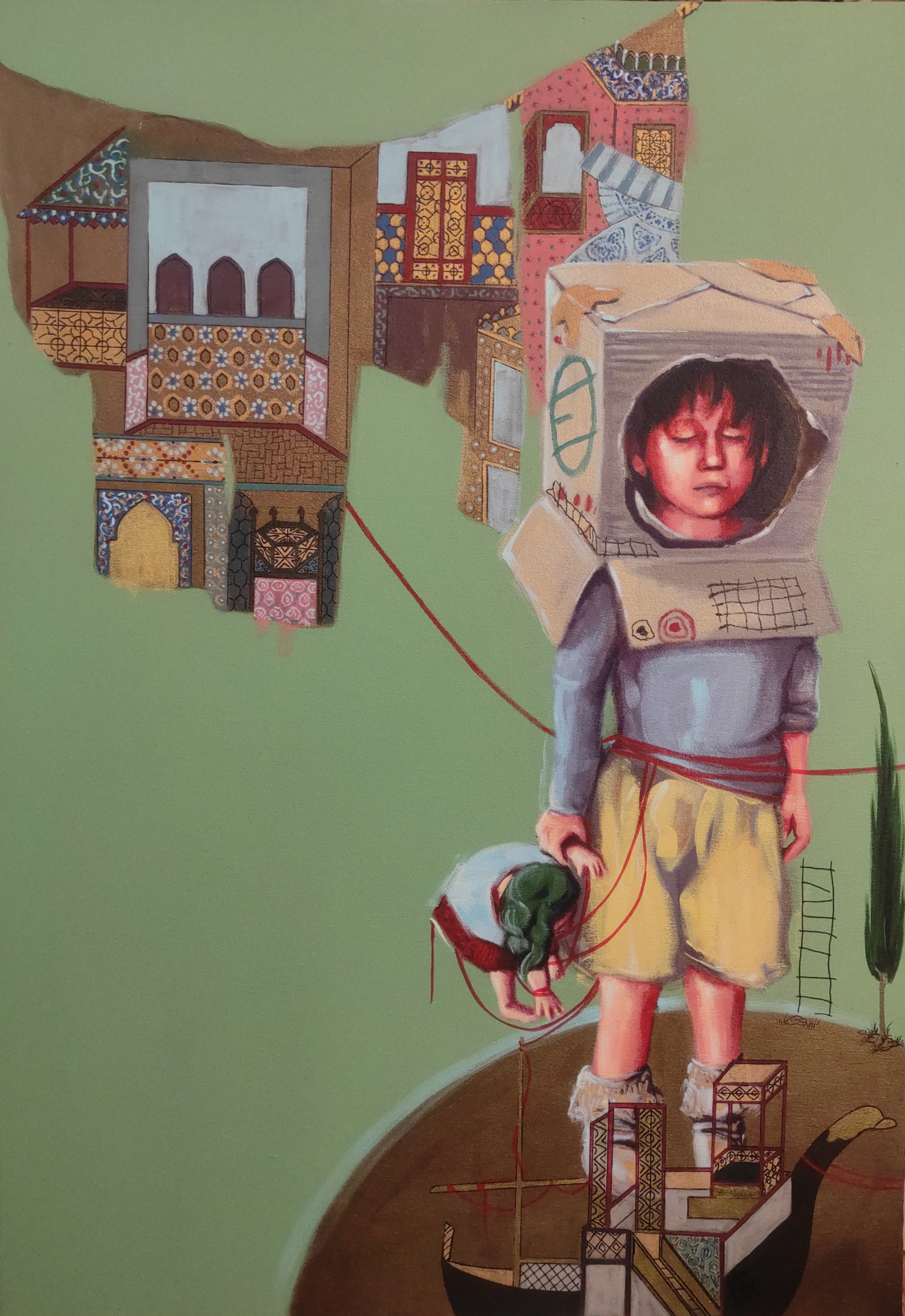 اثر کودکی از الهام حسین پور اثر کودکی از الهام حسین پور
