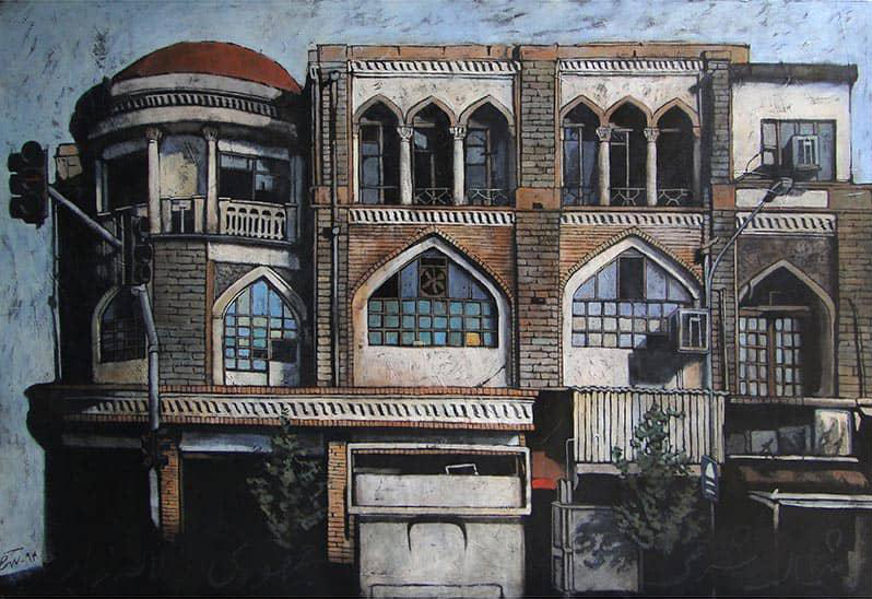 Artwork Jomhoori&Lalehzar/northeast by marjan nemati Artwork Jomhoori&Lalehzar/northeast by marjan nemati