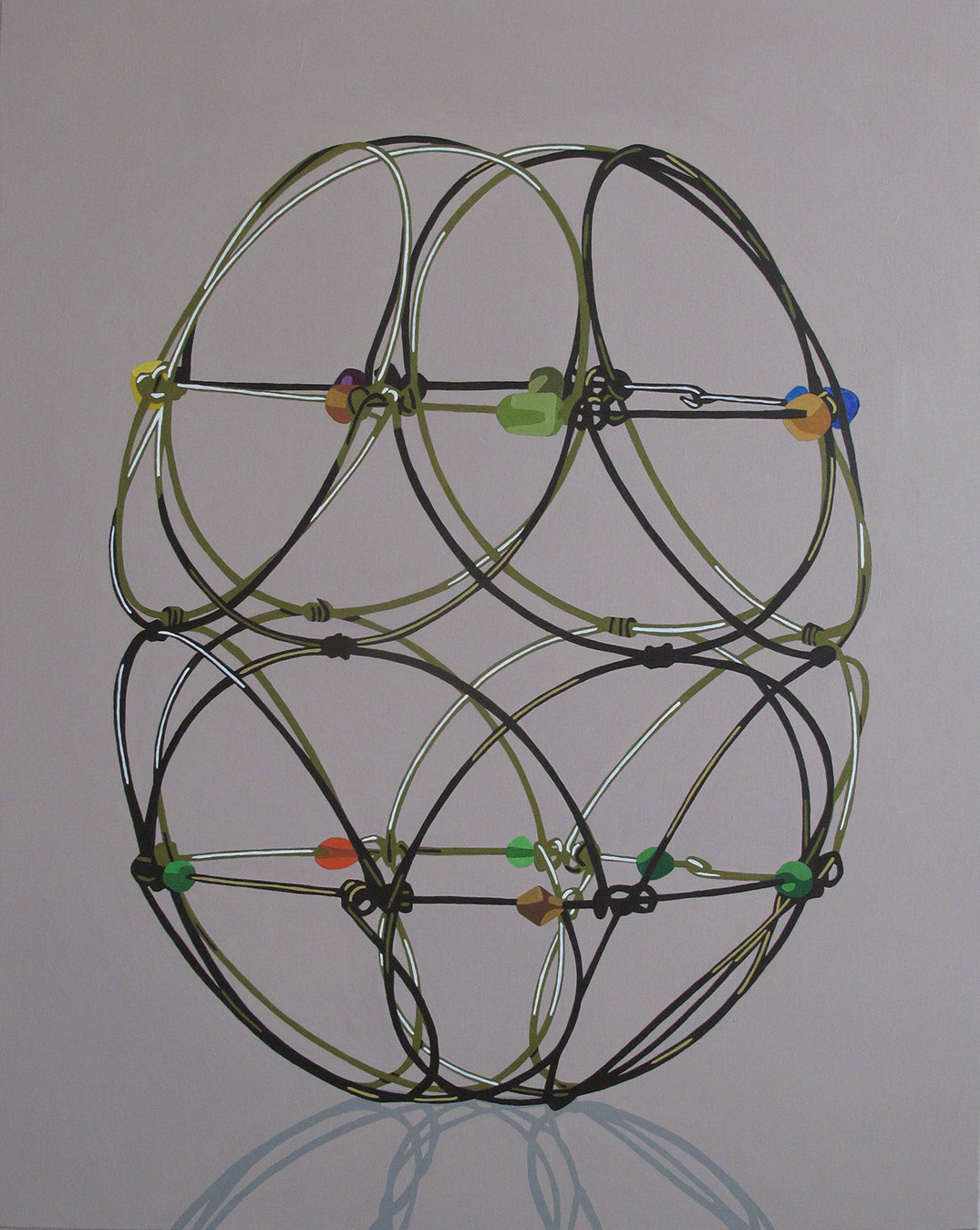 اثر ماندالا1 از کتایون تهرانی اثر ماندالا1 از کتایون تهرانی