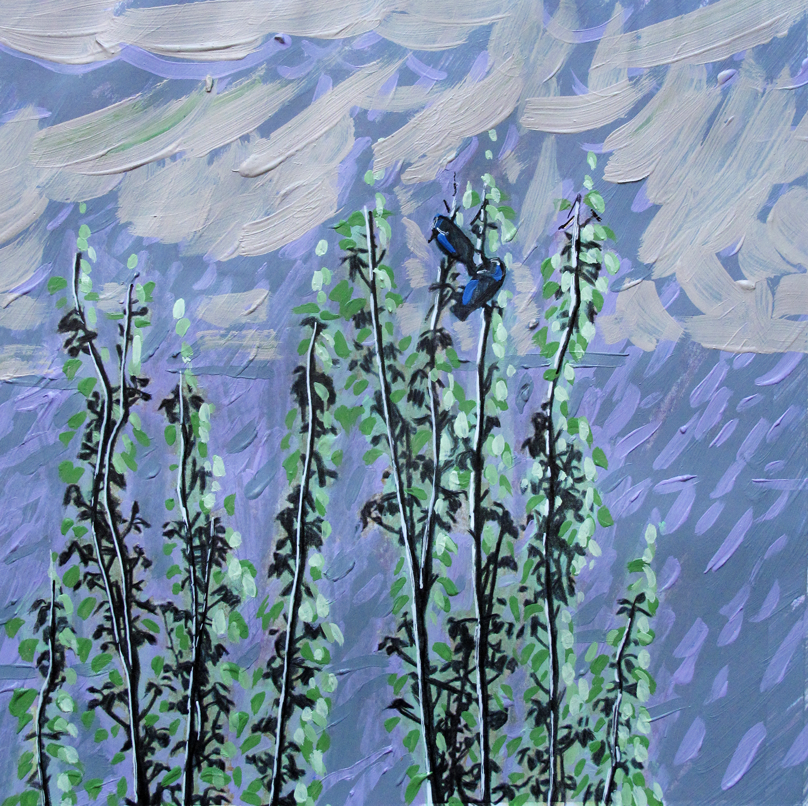 Artwork White poplar by katayoun tehrani Artwork White poplar by katayoun tehrani