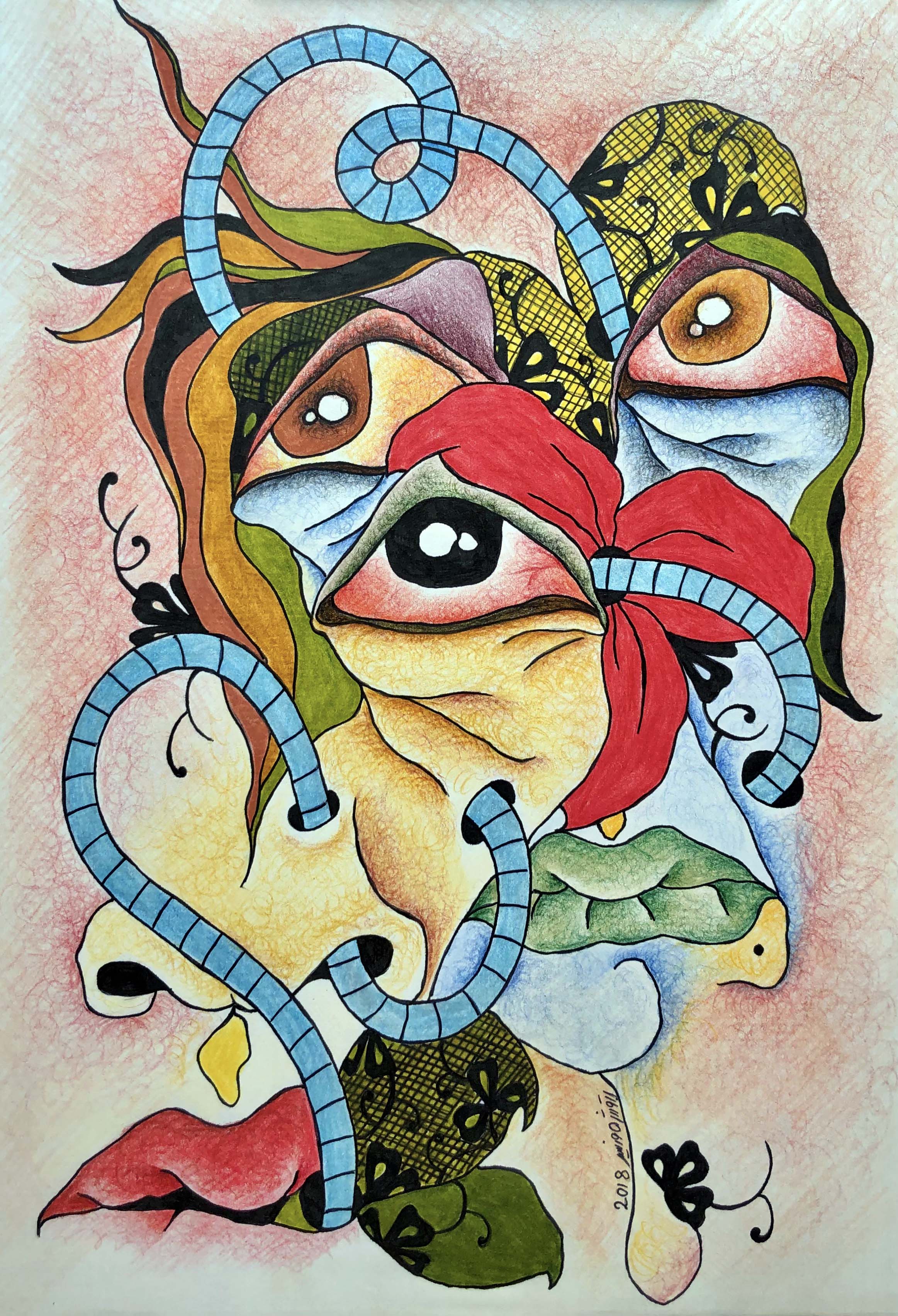 Artwork Mourning 6 by Banafsheh Farisabadi Artwork Mourning 6 by Banafsheh Farisabadi