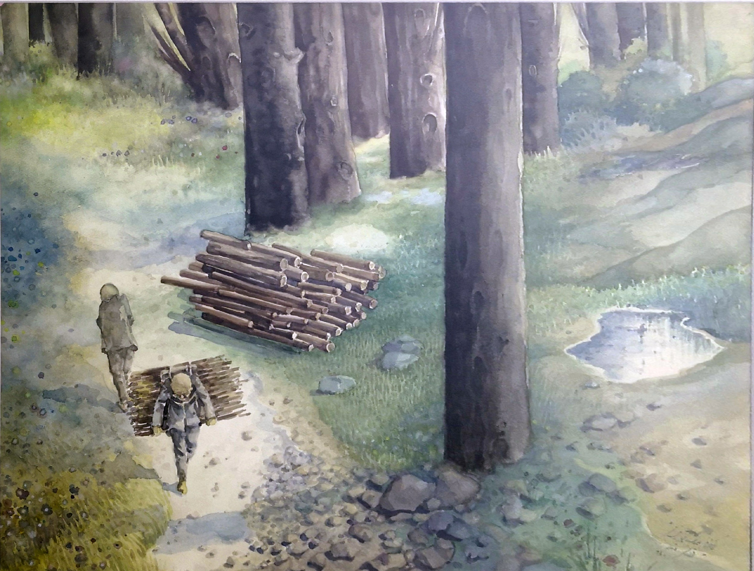 اثر بدون عنوان10 از سیاوش کسرایی اثر بدون عنوان10 از سیاوش کسرایی