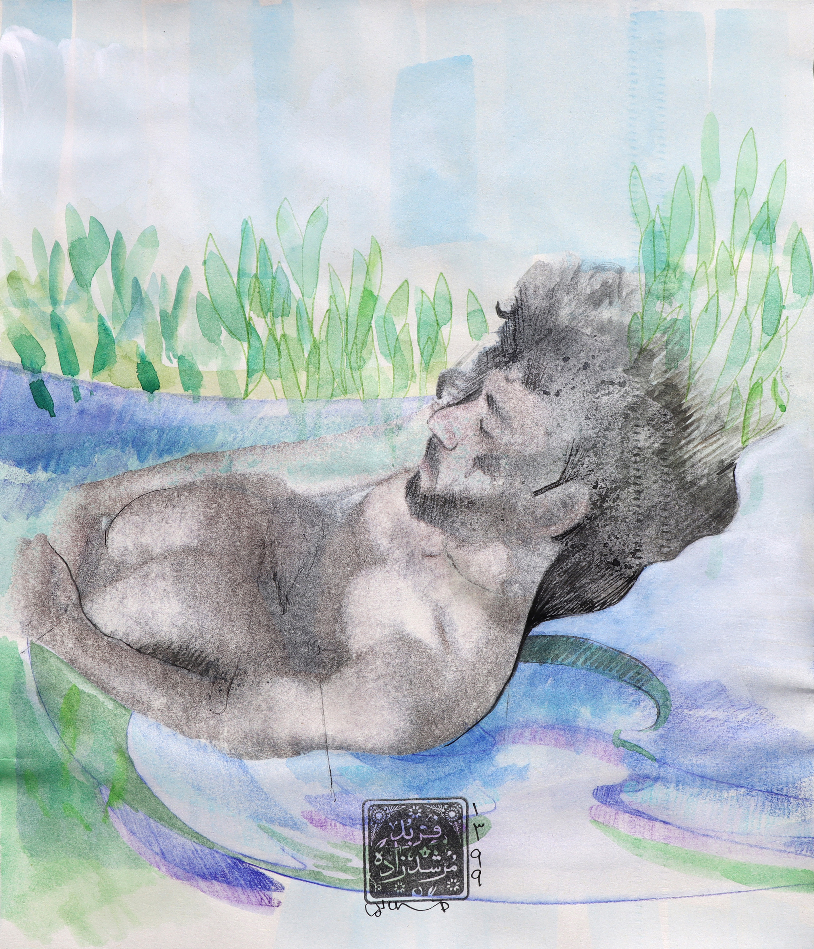 اثر آبتنی از فربد مرشد زاده اثر آبتنی از فربد مرشد زاده