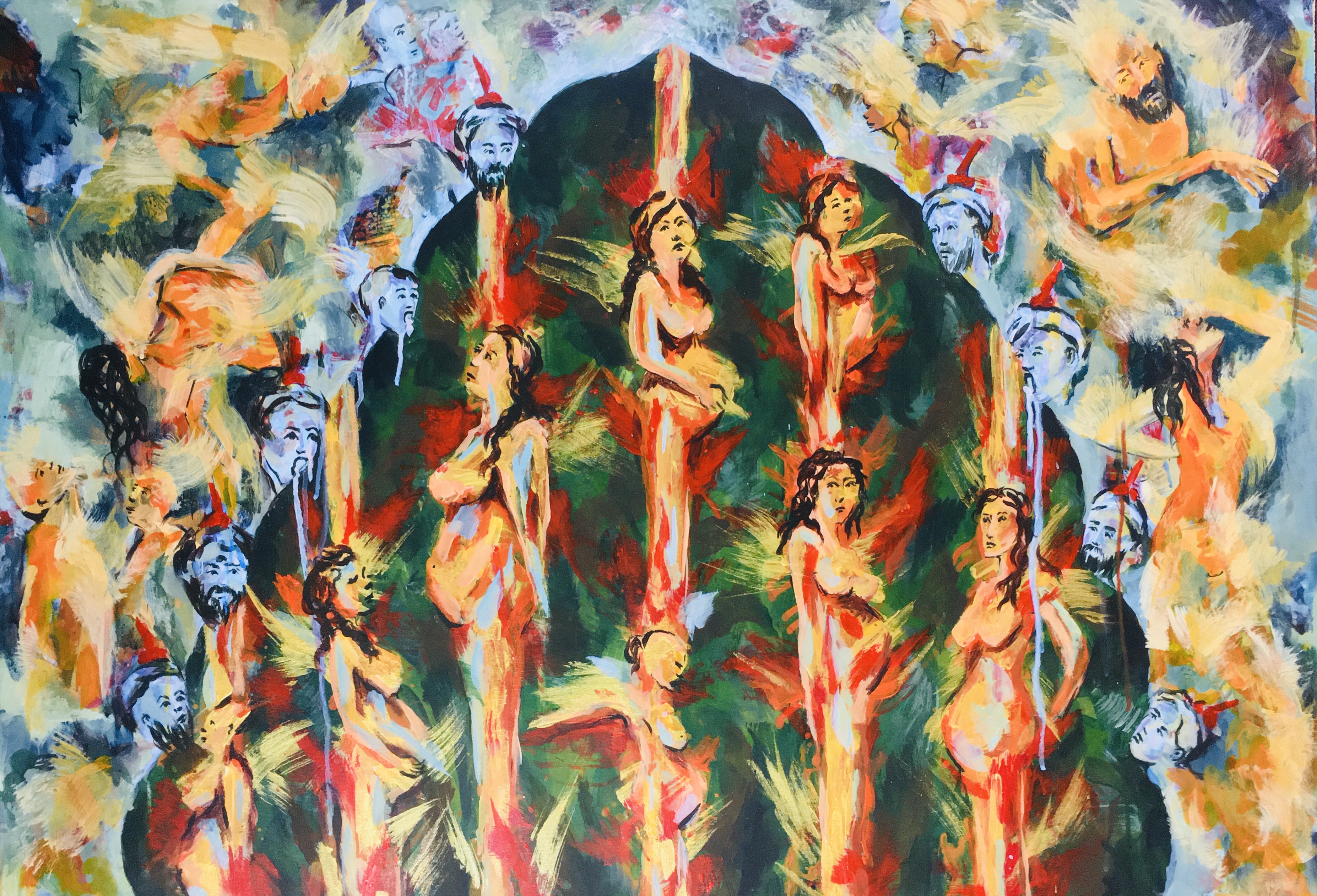 Artwork puberty to rainbow1 by mahsa khosh saadat Artwork puberty to rainbow1 by mahsa khosh saadat