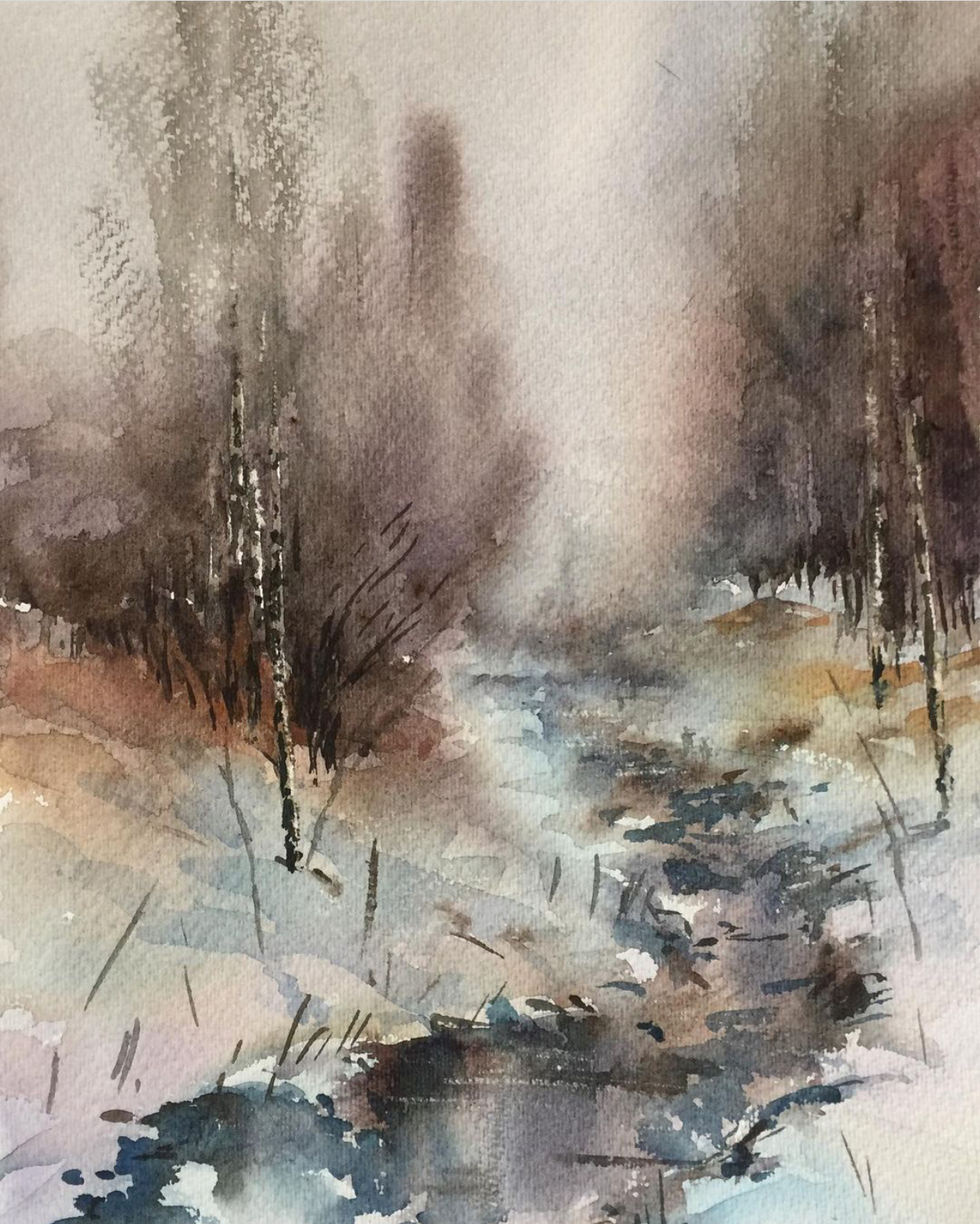 اثر زمستان از غلامرضا خلیلی اثر زمستان از غلامرضا خلیلی