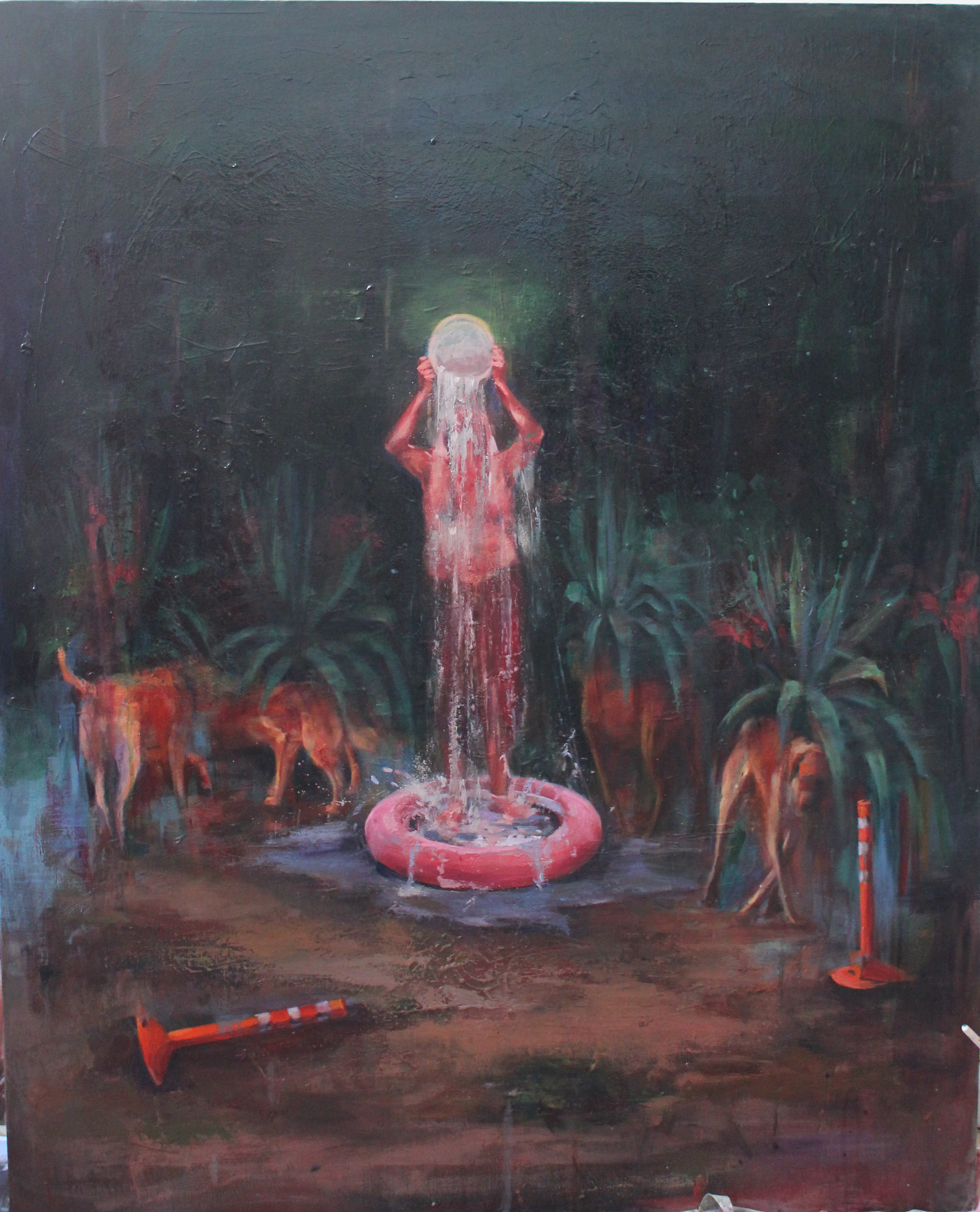 Artwork the path narrows from the left7 by Mina Ghahremani Artwork the path narrows from the left7 by Mina Ghahremani