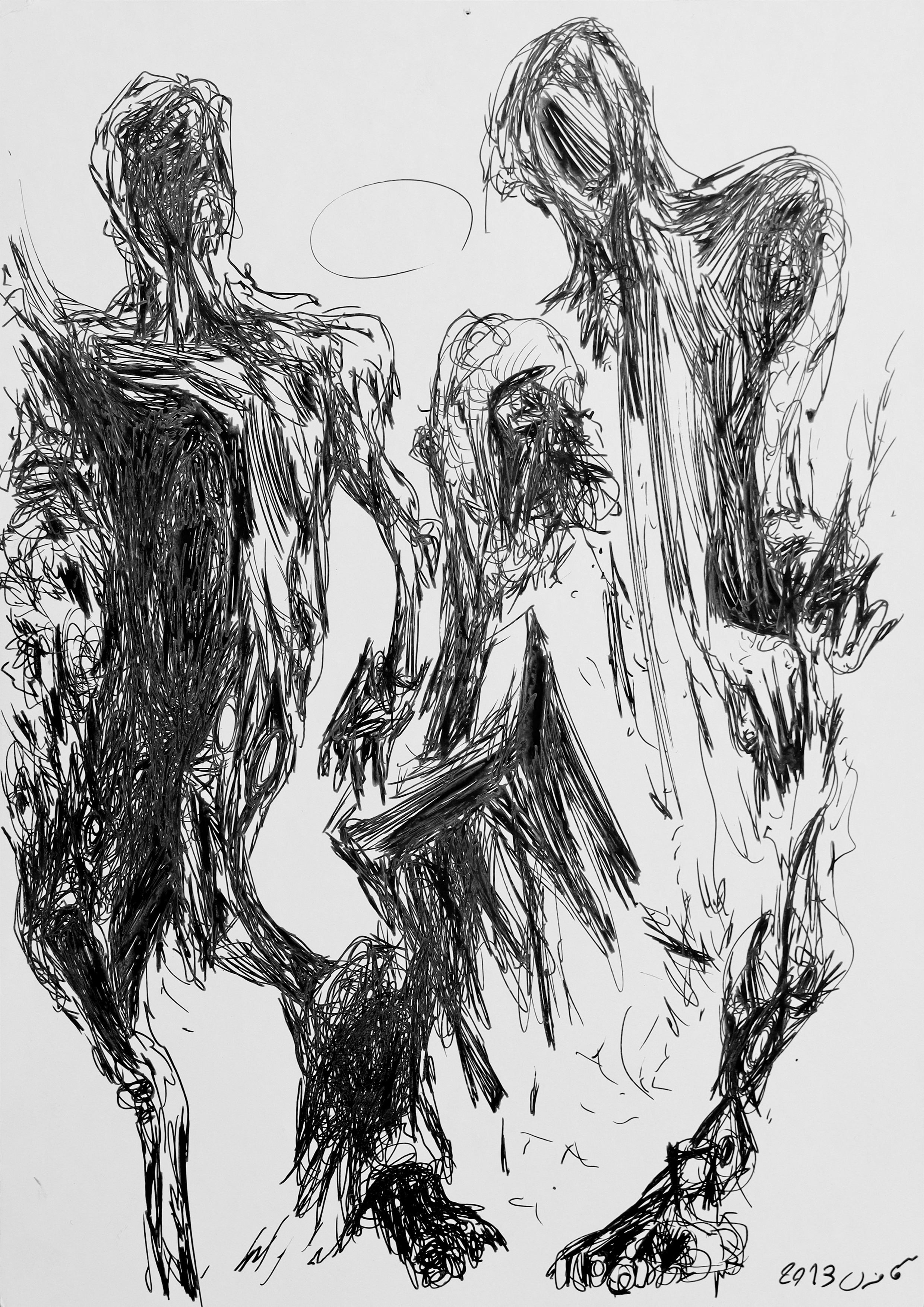 اثر بدون عنوان از فرهاد گاوزن اثر بدون عنوان از فرهاد گاوزن