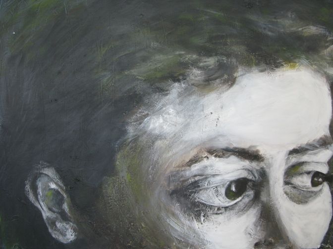 Artwork self portrait 4 by Oldooz Robatian Artwork self portrait 4 by Oldooz Robatian