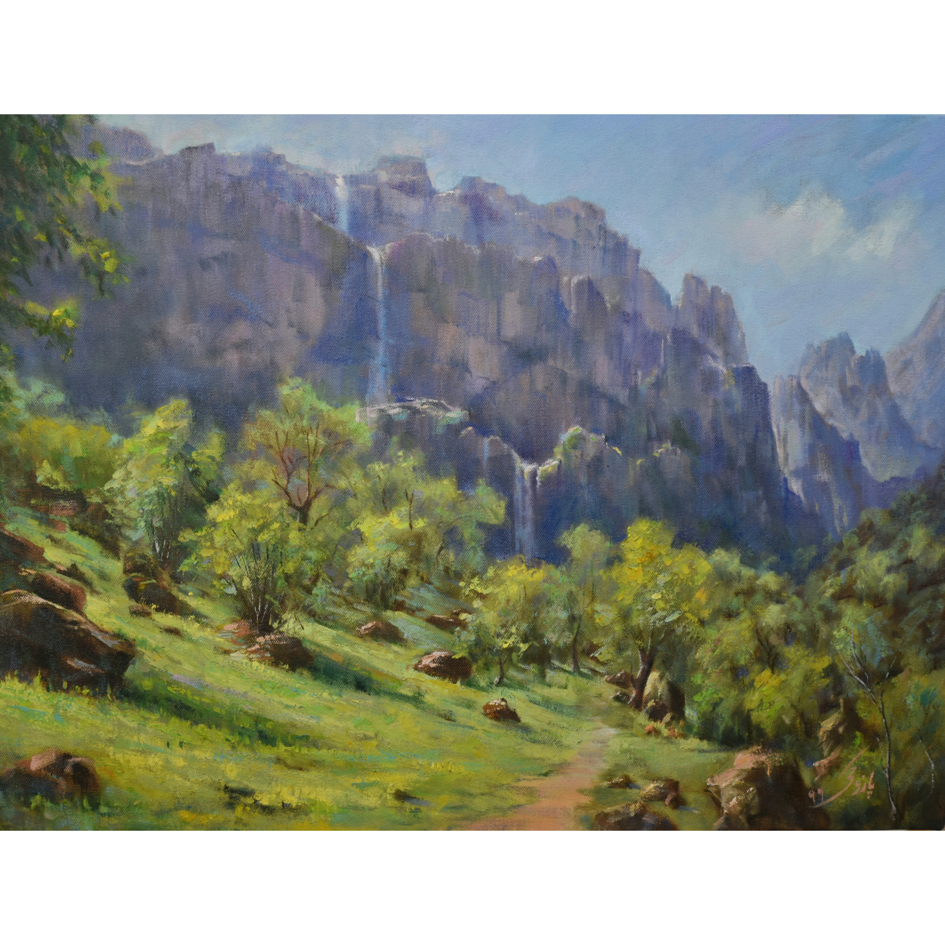 اثر آبشار برنجه از حمید پازوکی اثر آبشار برنجه از حمید پازوکی