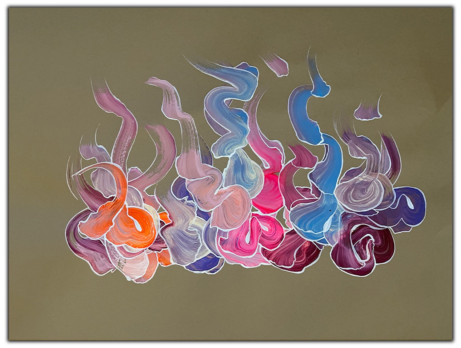 Artwork The dancing 02 by saghar moshiri amin Artwork The dancing 02 by saghar moshiri amin