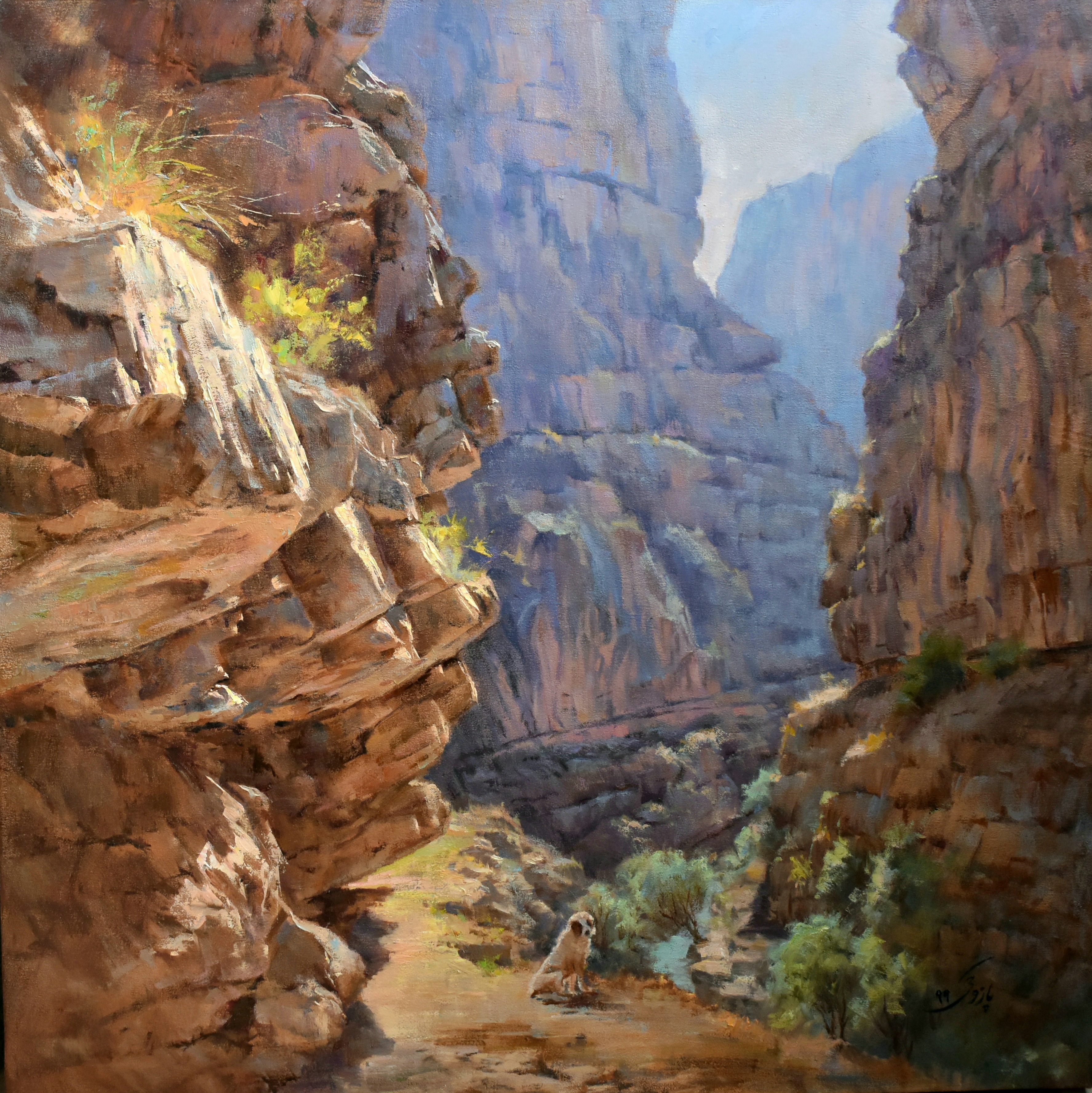 Artwork Shamkhal Valley by hamid pazoki Artwork Shamkhal Valley by hamid pazoki