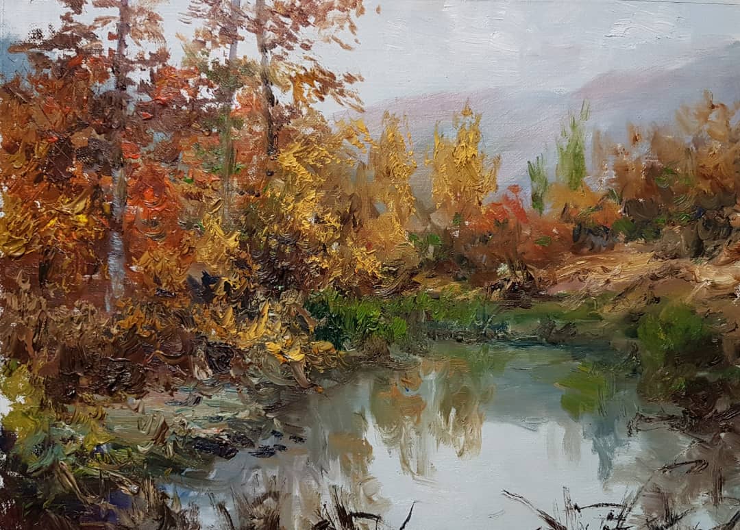 Artwork Fall by Faramarz Mokhtarpour Artwork Fall by Faramarz Mokhtarpour