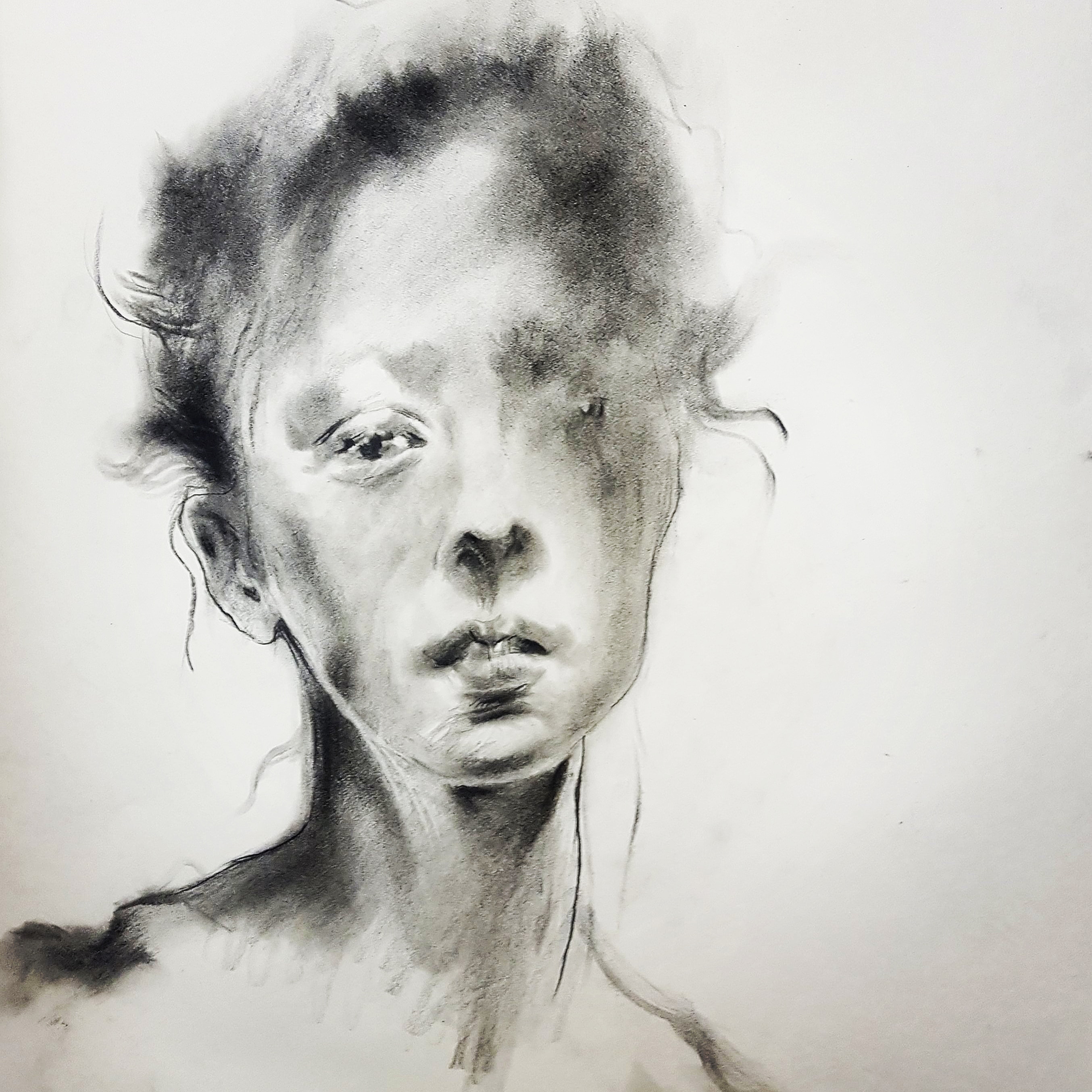 Artwork Face to face ,No 5 by hadis alipour Artwork Face to face ,No 5 by hadis alipour