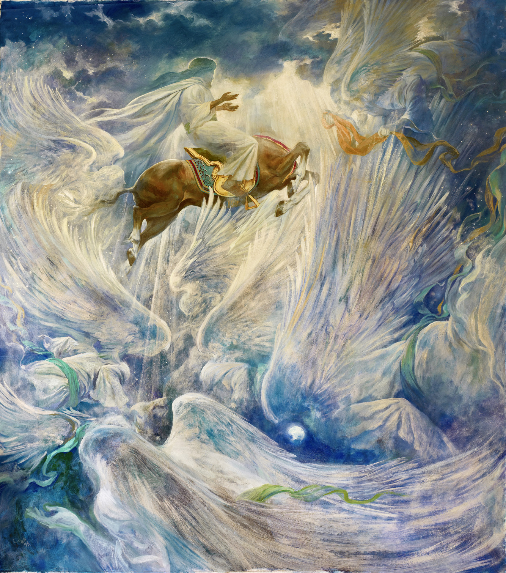 اثر معراج از حسن روح الامین اثر معراج از حسن روح الامین