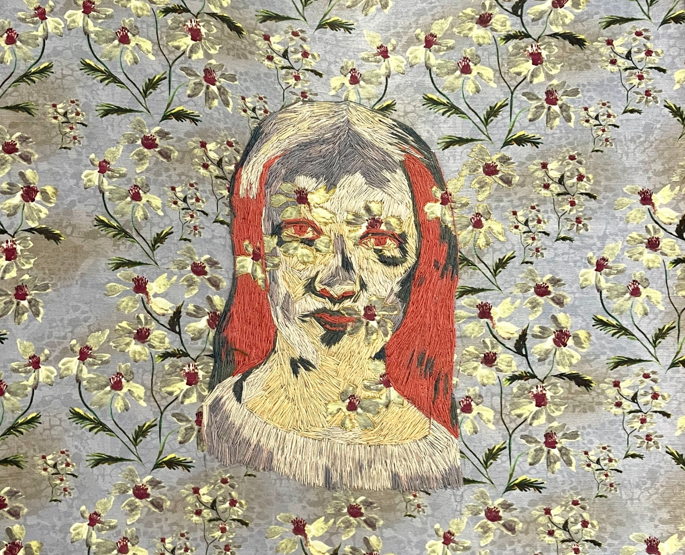 Artwork in the flowers by Ghazaleh Khoshghadam Artwork in the flowers by Ghazaleh Khoshghadam