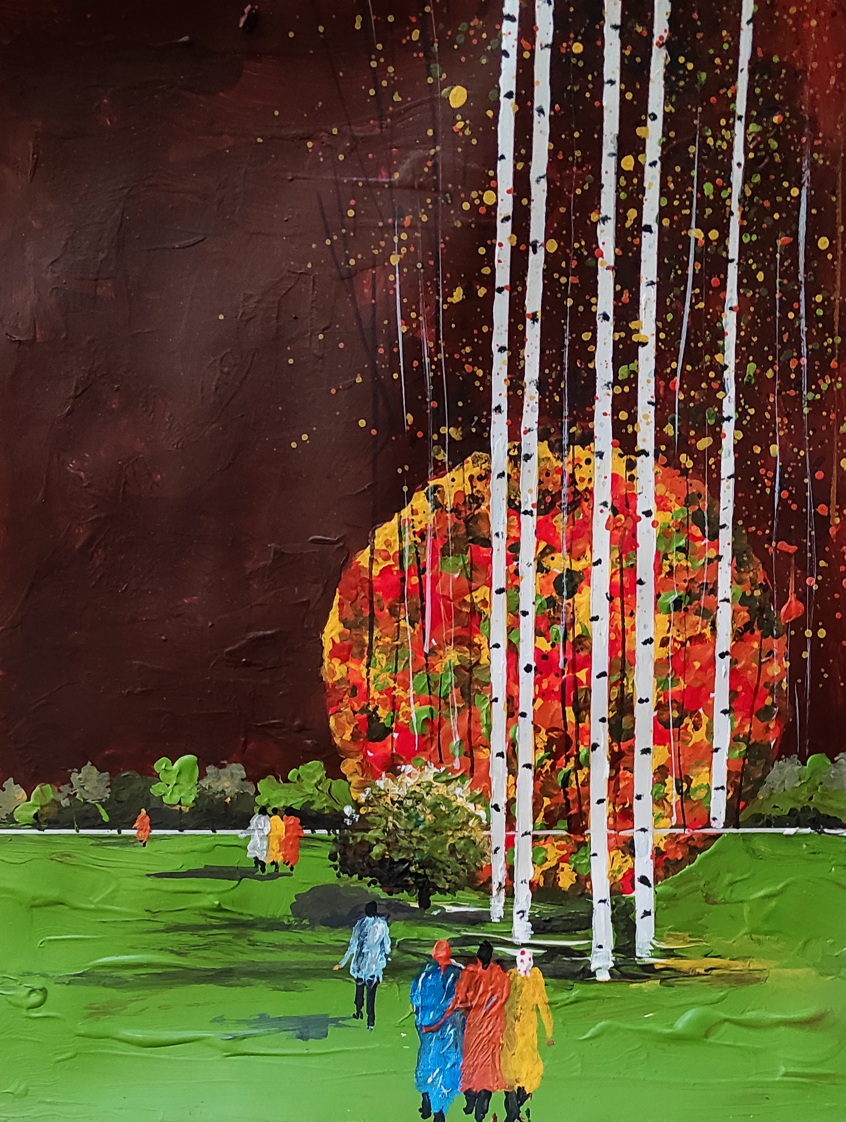 Artwork Unity of seasons by abdolreza rabeti Artwork Unity of seasons by abdolreza rabeti