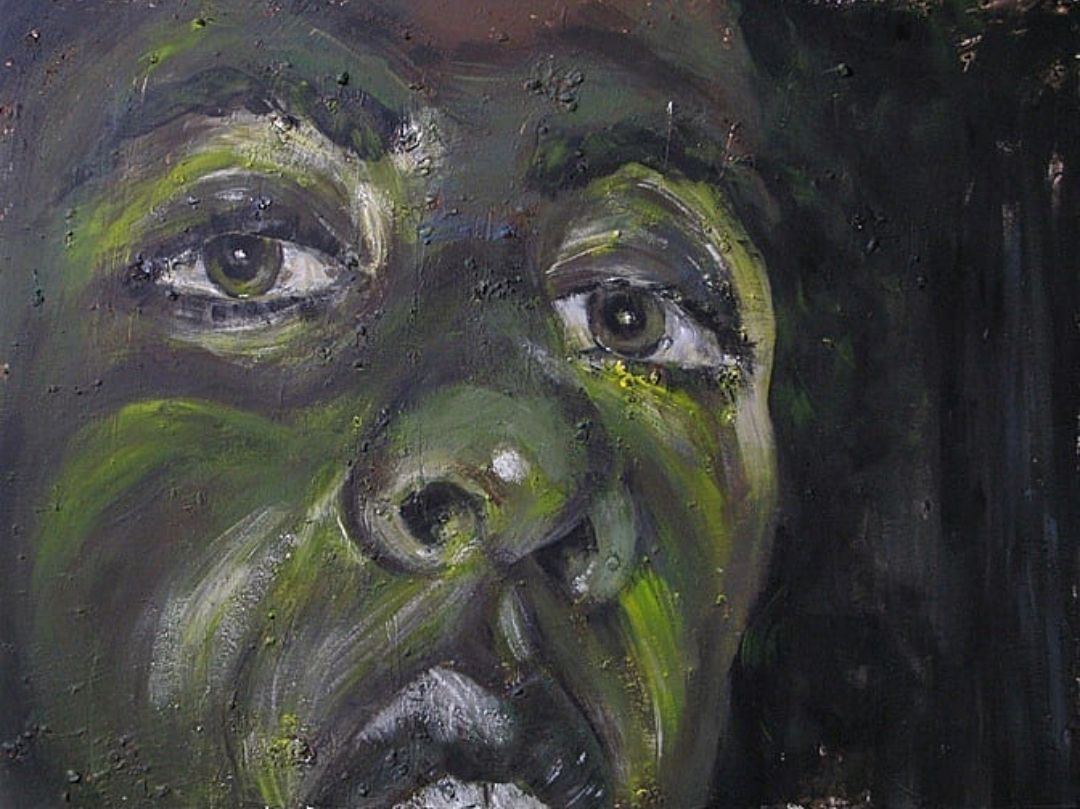 Artwork self portrait 2 by Oldooz Robatian Artwork self portrait 2 by Oldooz Robatian