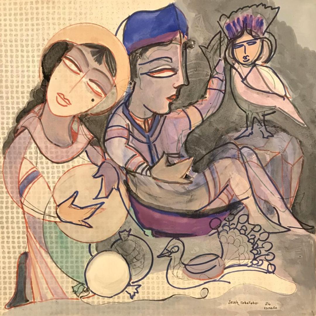 اثر بدون عنوان از ژازه تباتبایی اثر بدون عنوان از ژازه تباتبایی