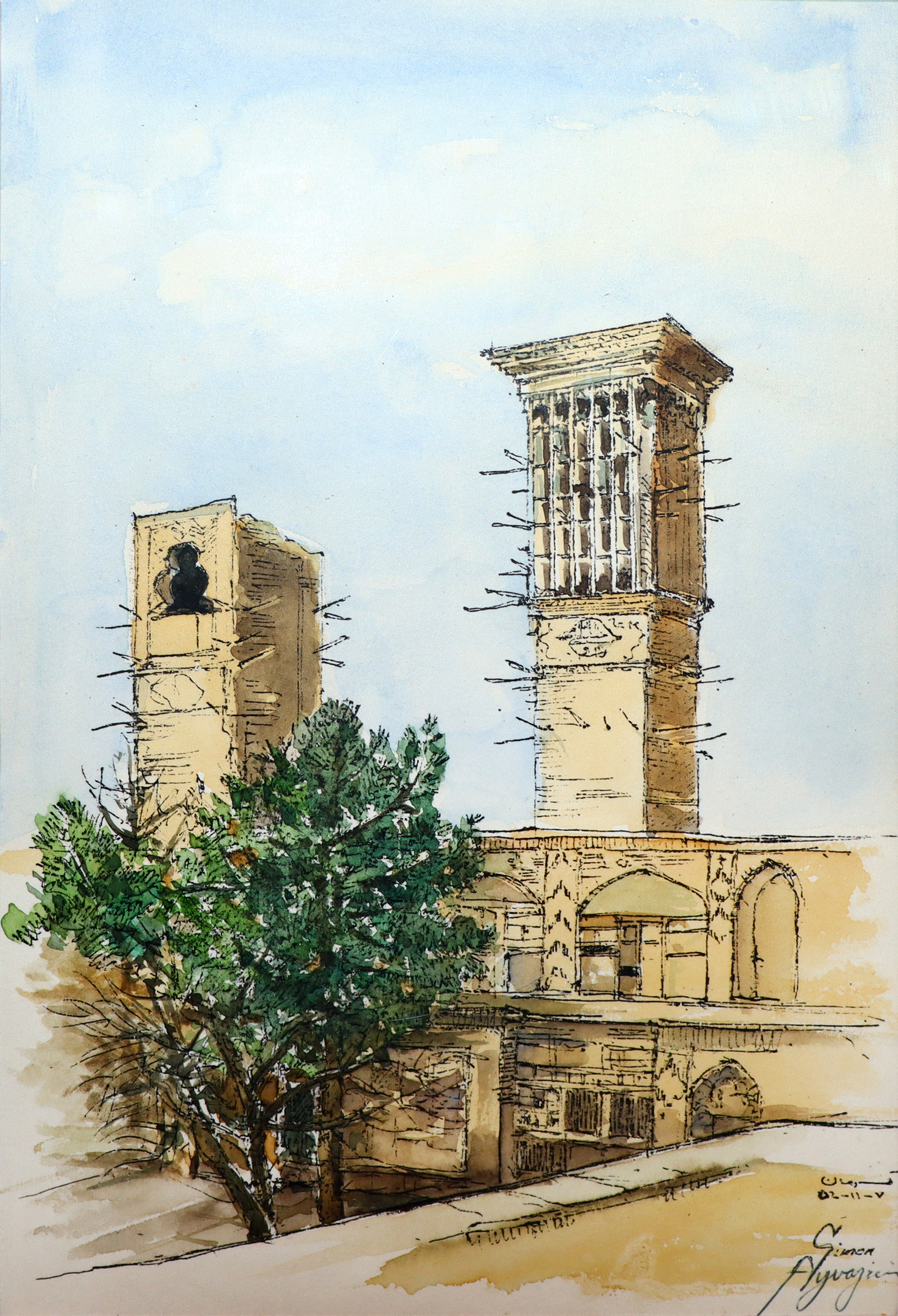 اثر بدون عنوان از سیمون آیوازیان اثر بدون عنوان از سیمون آیوازیان